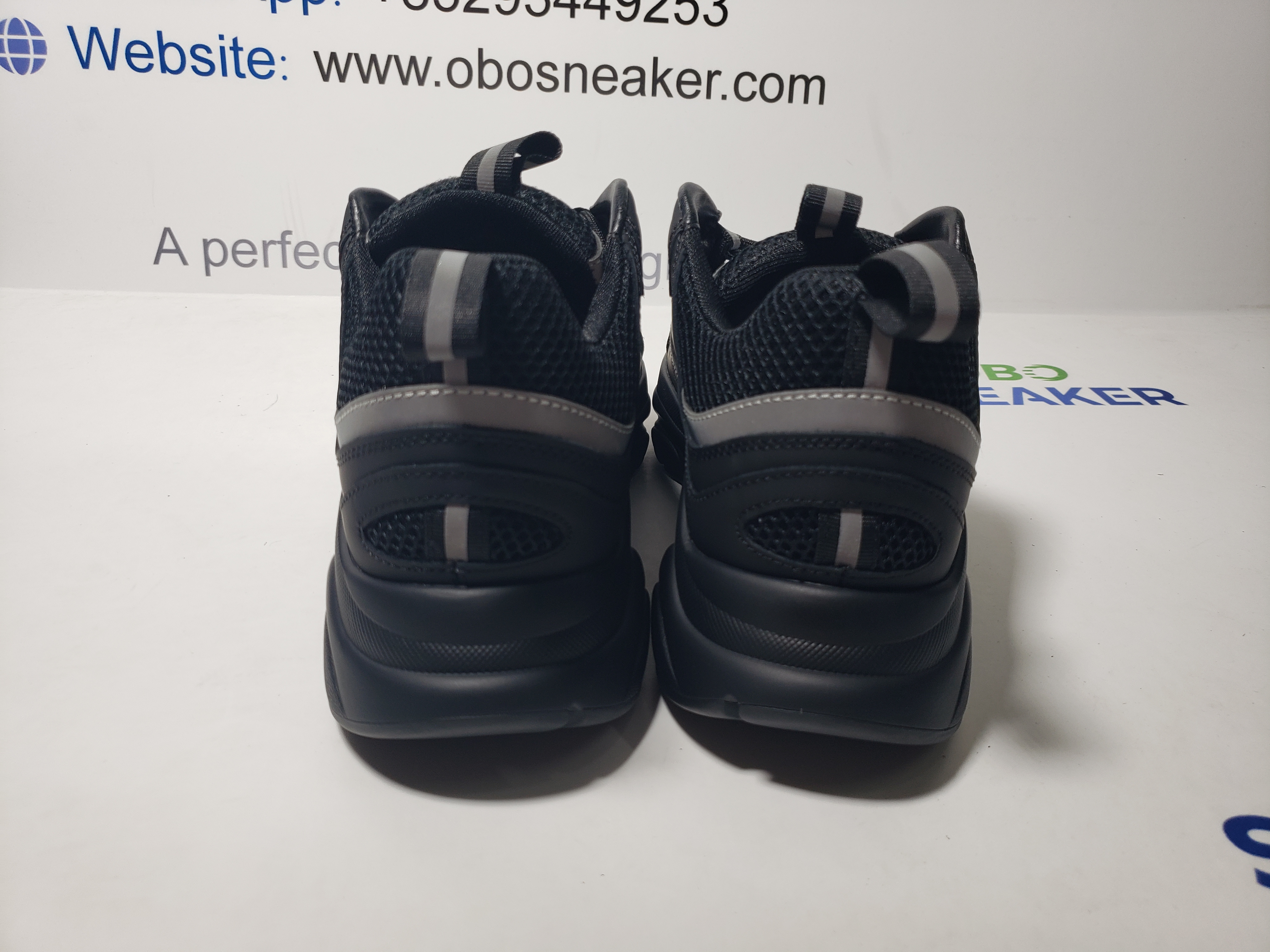 Dior B22 Black Silver 3SN231ZNG969 review Obosneaker 02