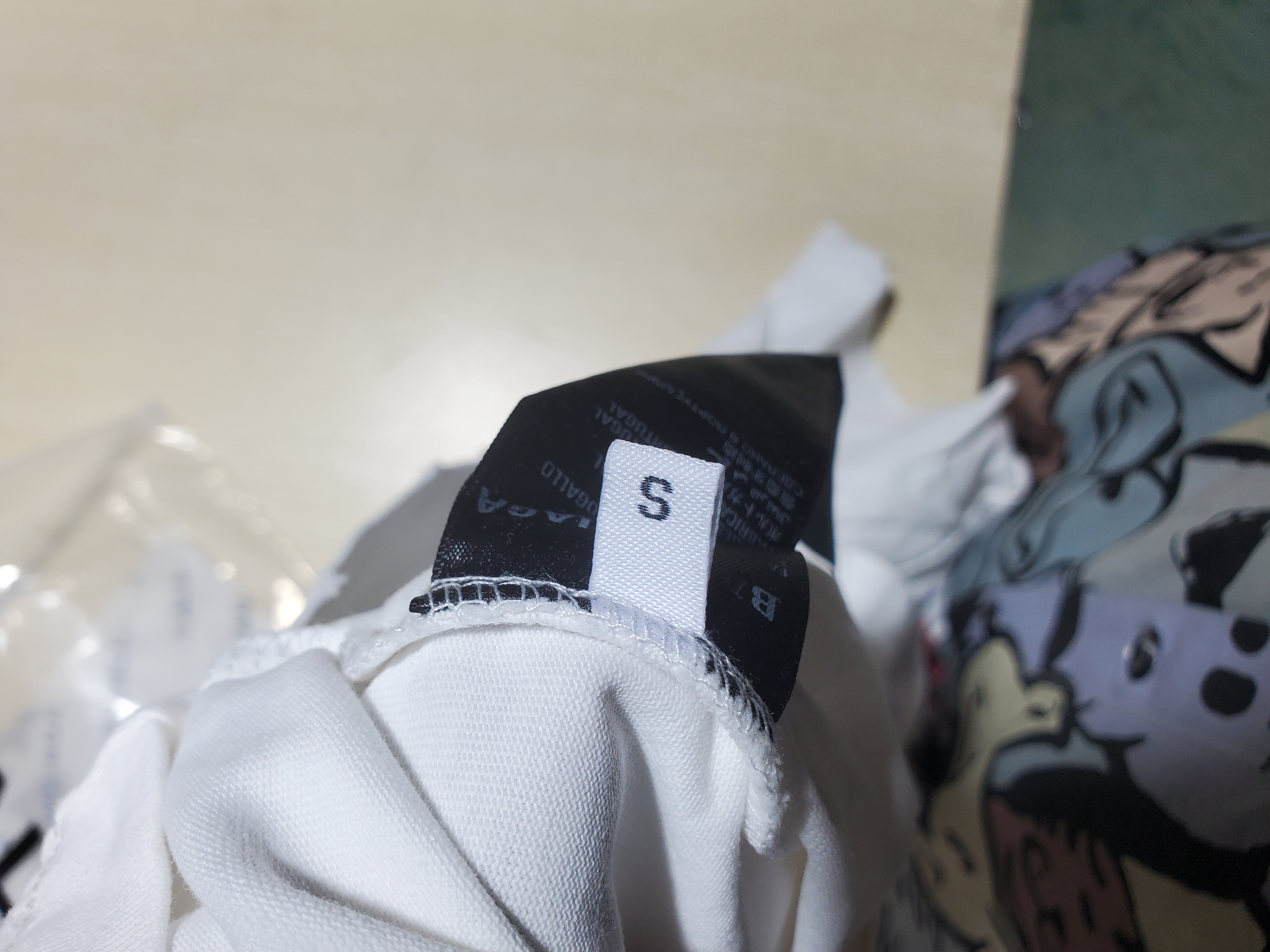 Balenciaga 25ss Valentine's Day Limited Edition Heart Slogan Ripped T-shirt White review Obosneaker 02