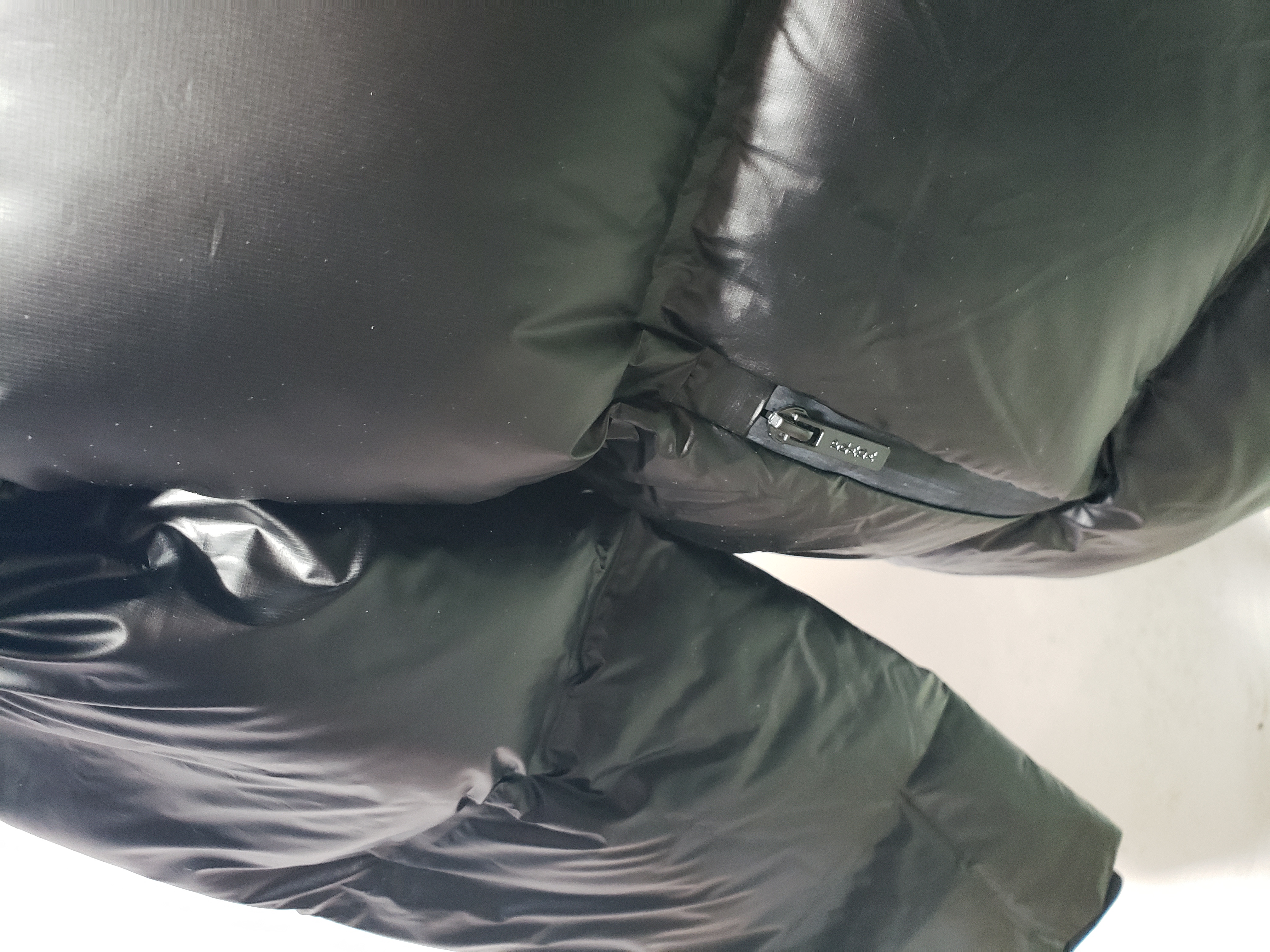 Prada Red Stripe Logo Down Jacket review Obosneaker 05