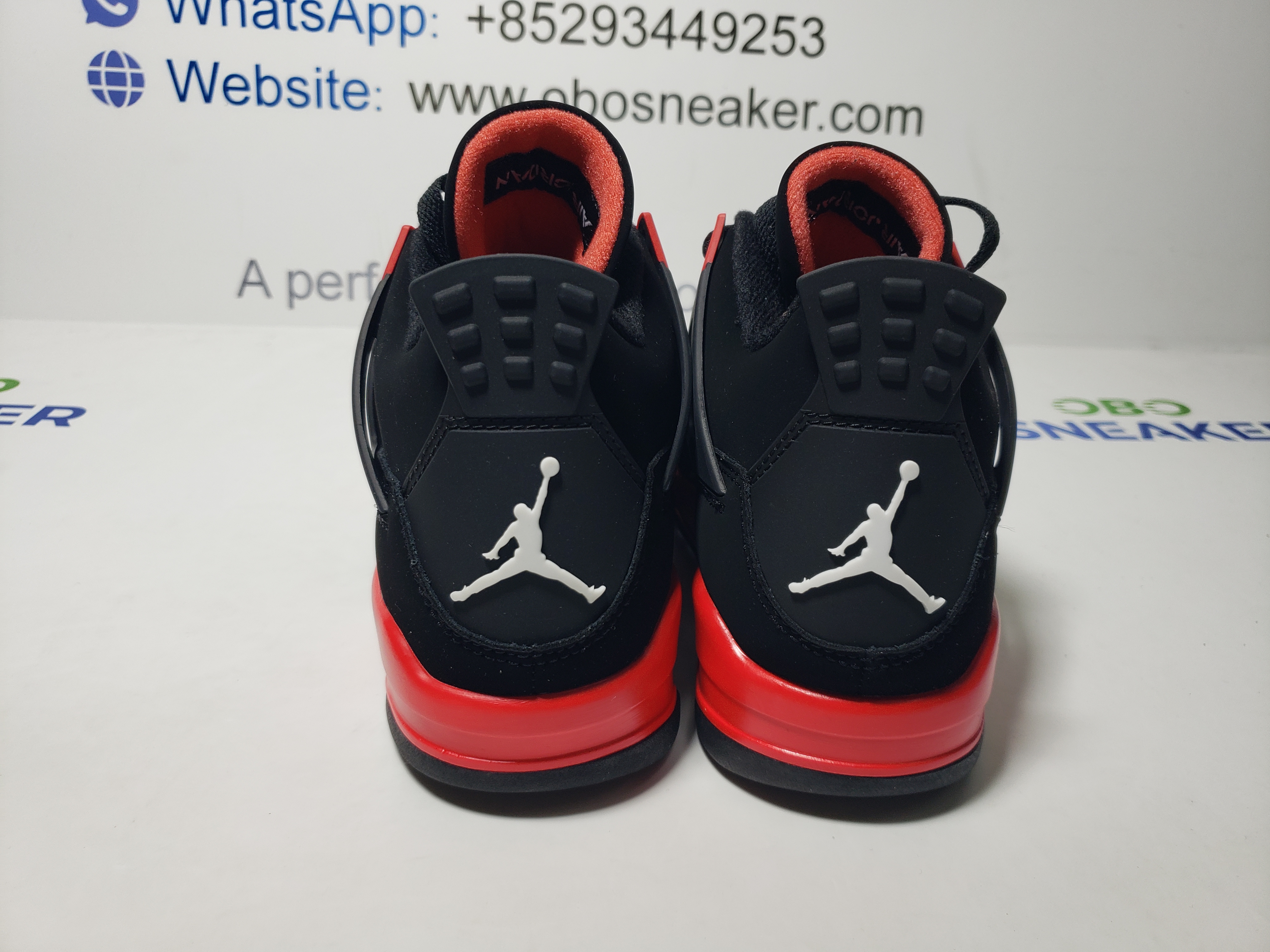 TOP Version Air Jordan 4 Retro Red Thunder CT8527-016  review Obosneaker 02