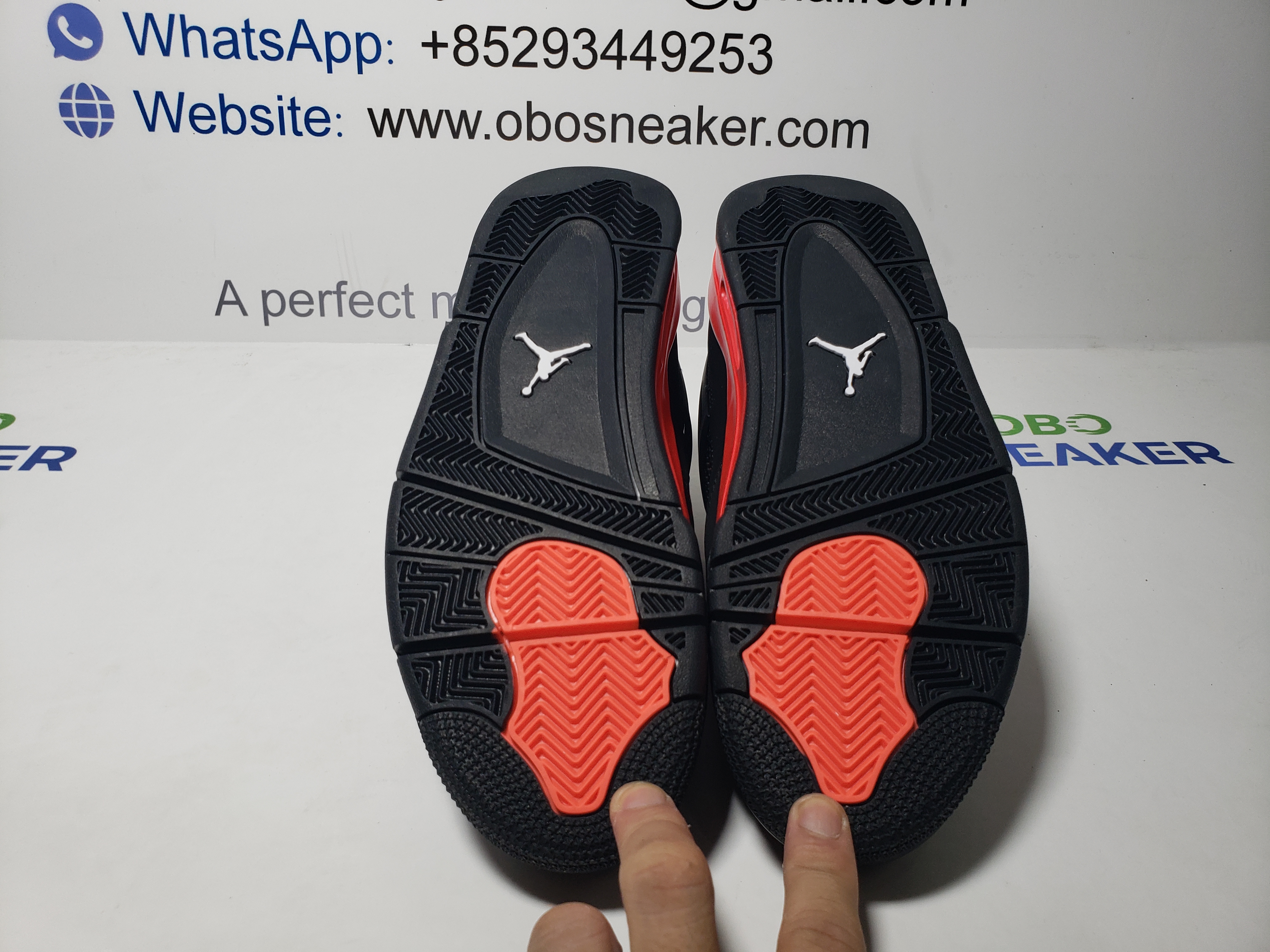 TOP Version Air Jordan 4 Retro Red Thunder CT8527-016  review Obosneaker 04