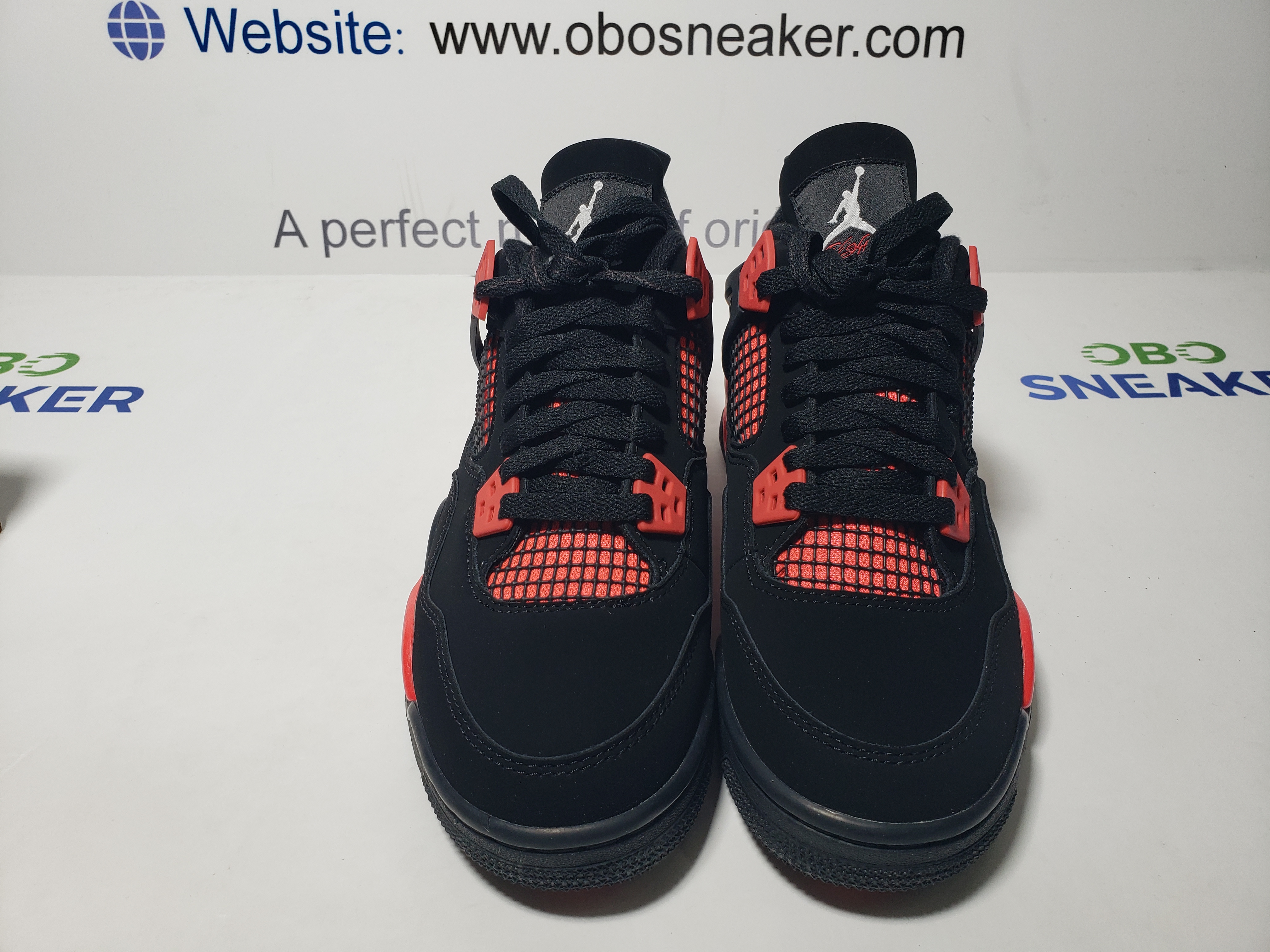 TOP Version Air Jordan 4 Retro Red Thunder CT8527-016  review Obosneaker 03