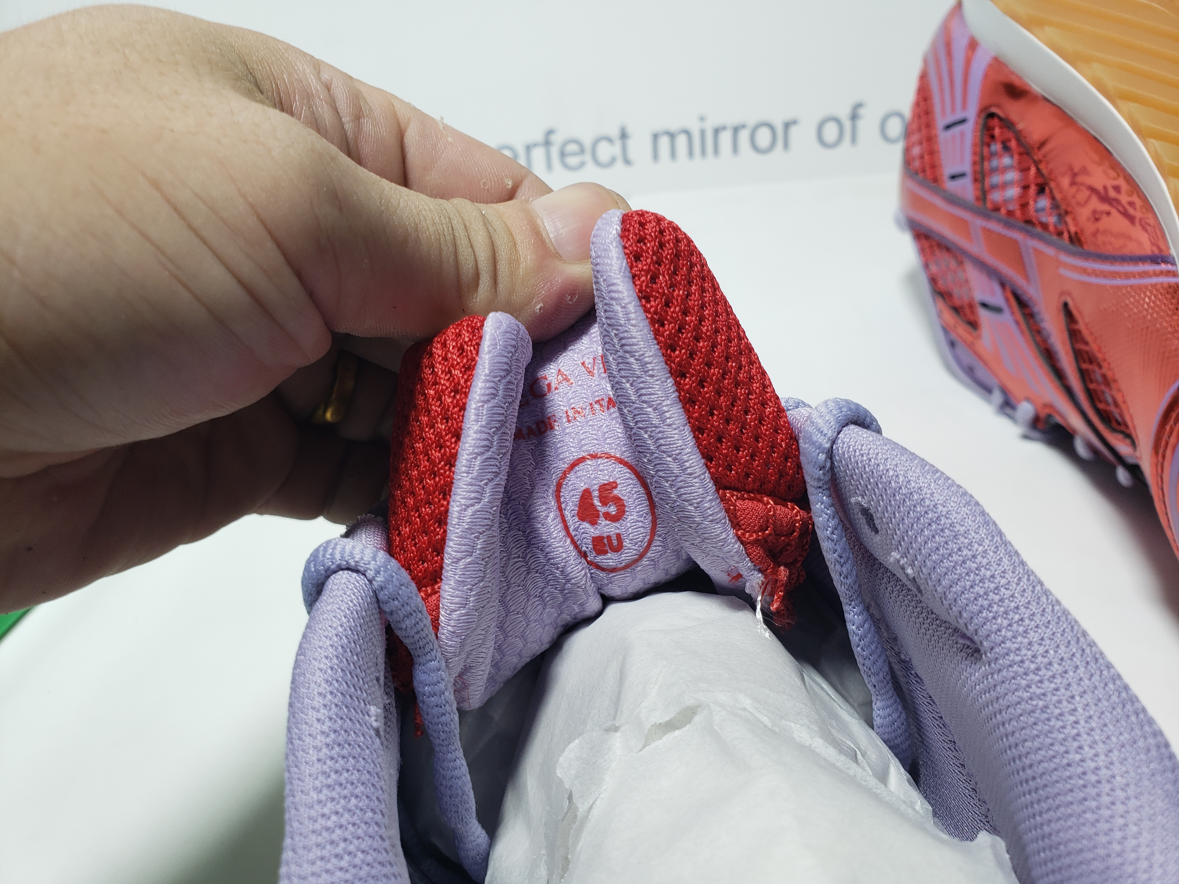 Bottega Veneta Orbit Silver Red 755915V2X405851 review Obosneaker 05