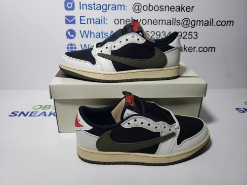 【$59 SALE】Air Jordan 1 Retro Low OG SP Travis Scott Olive (Women's)  DZ4137-106 review 
