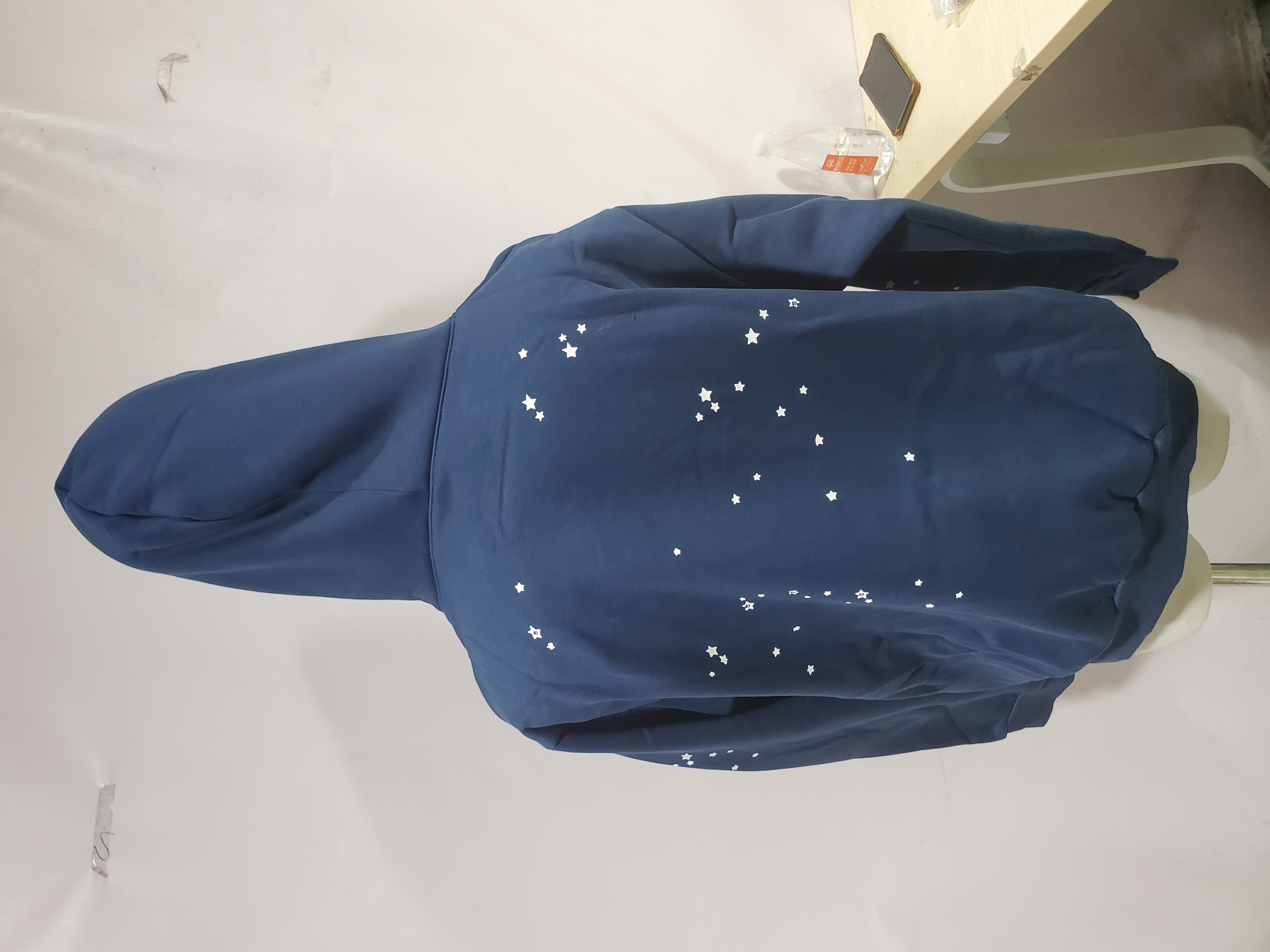 Sp5der Atlanta Hoodie Navy review Obosneaker 01