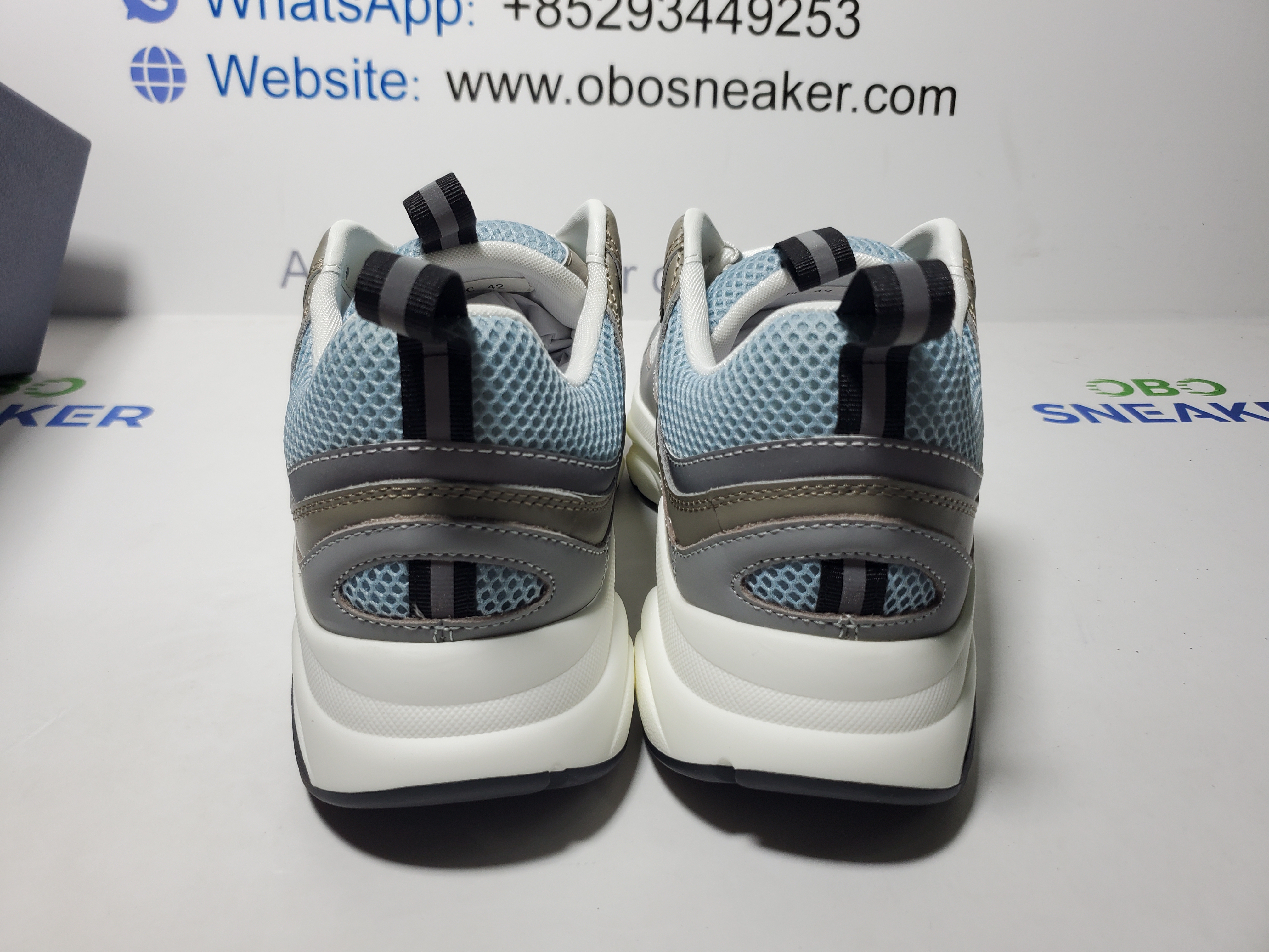 Dior B22 White Blue 3SN231YXX_H865 review Obosneaker 02