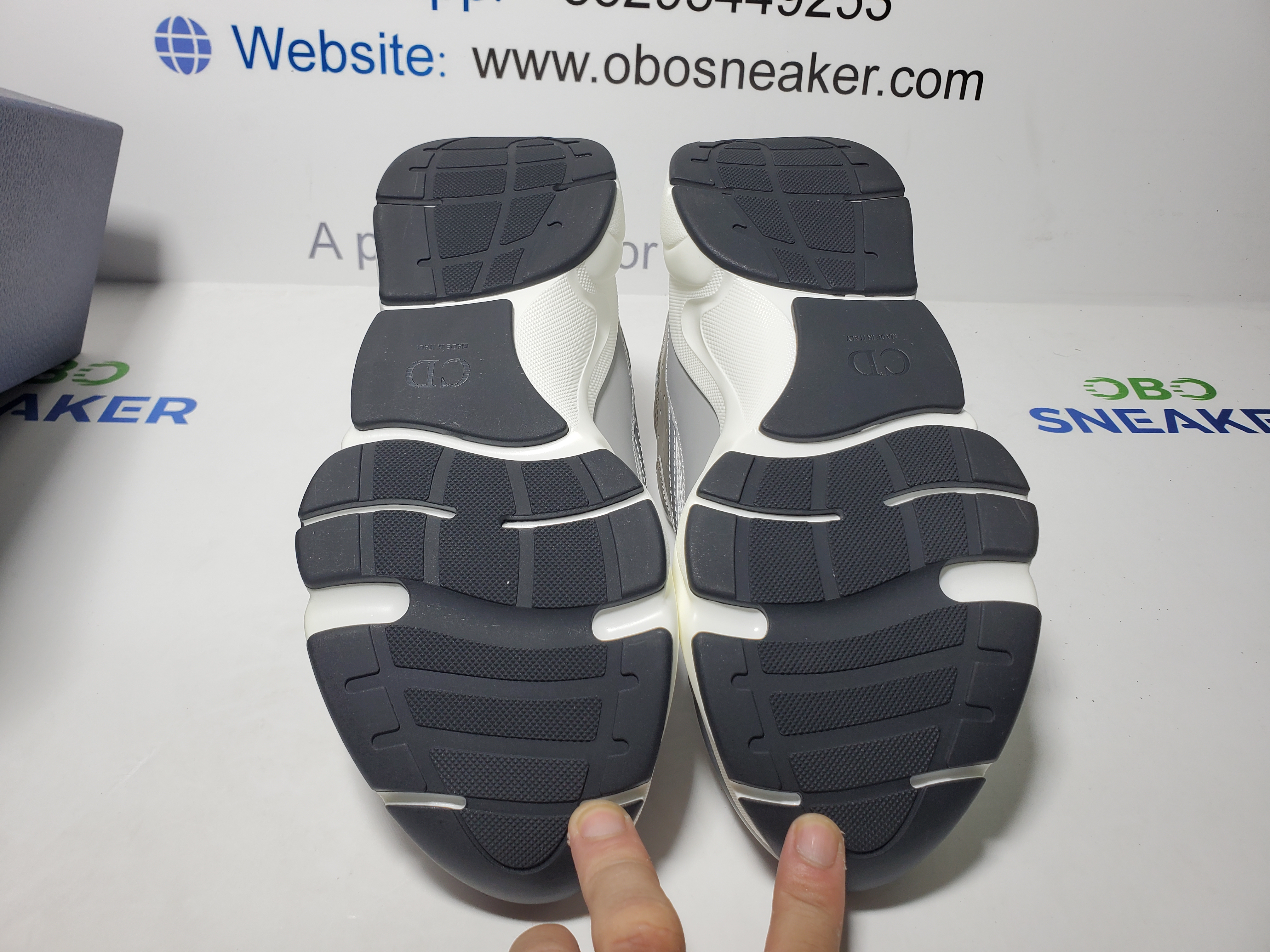 Dior B22 White Blue 3SN231YXX_H865 review Obosneaker 04