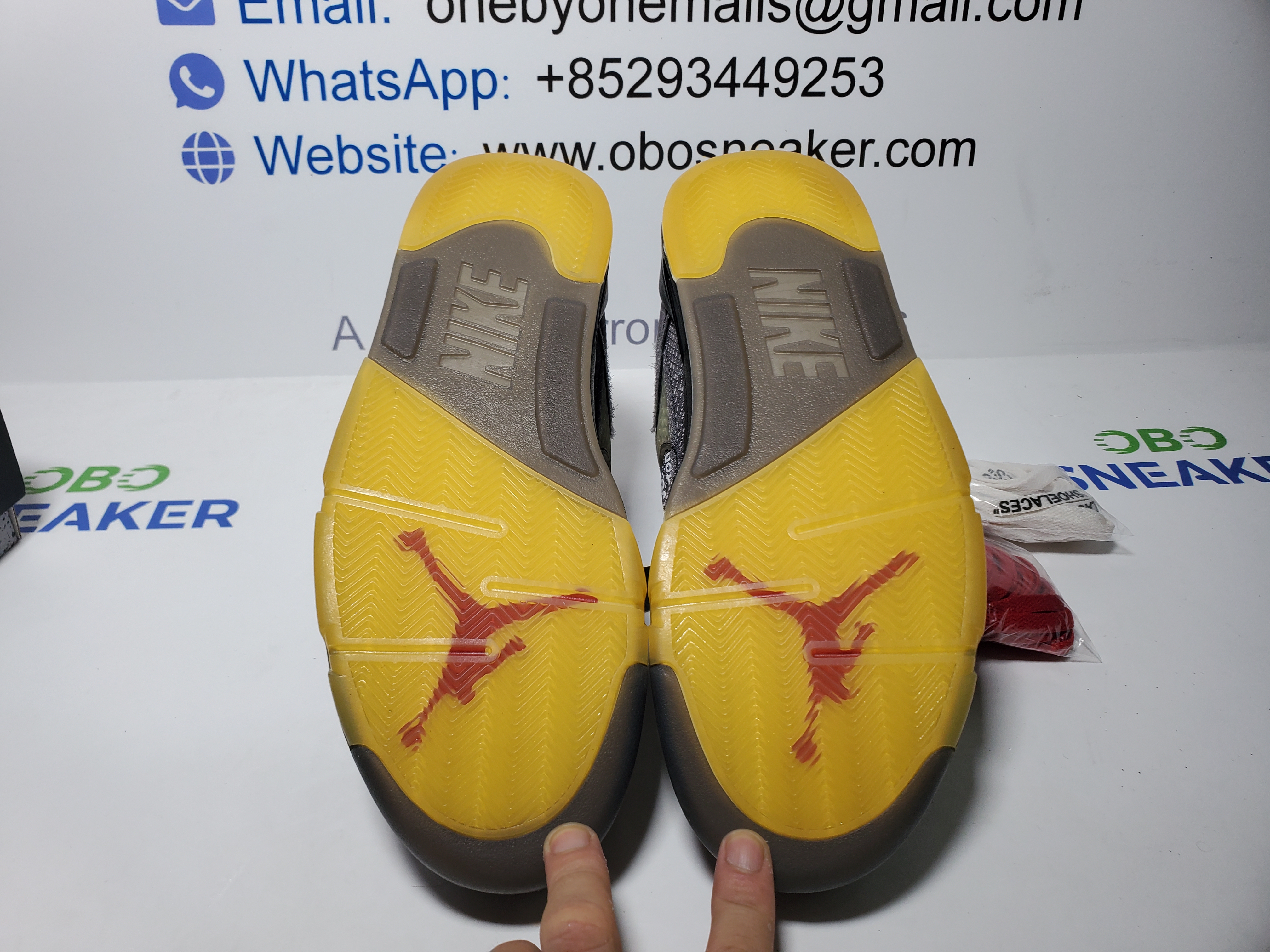 Air  Jordan 5 Retro Off-White Muslin CT8480-001 review Obosneaker 04