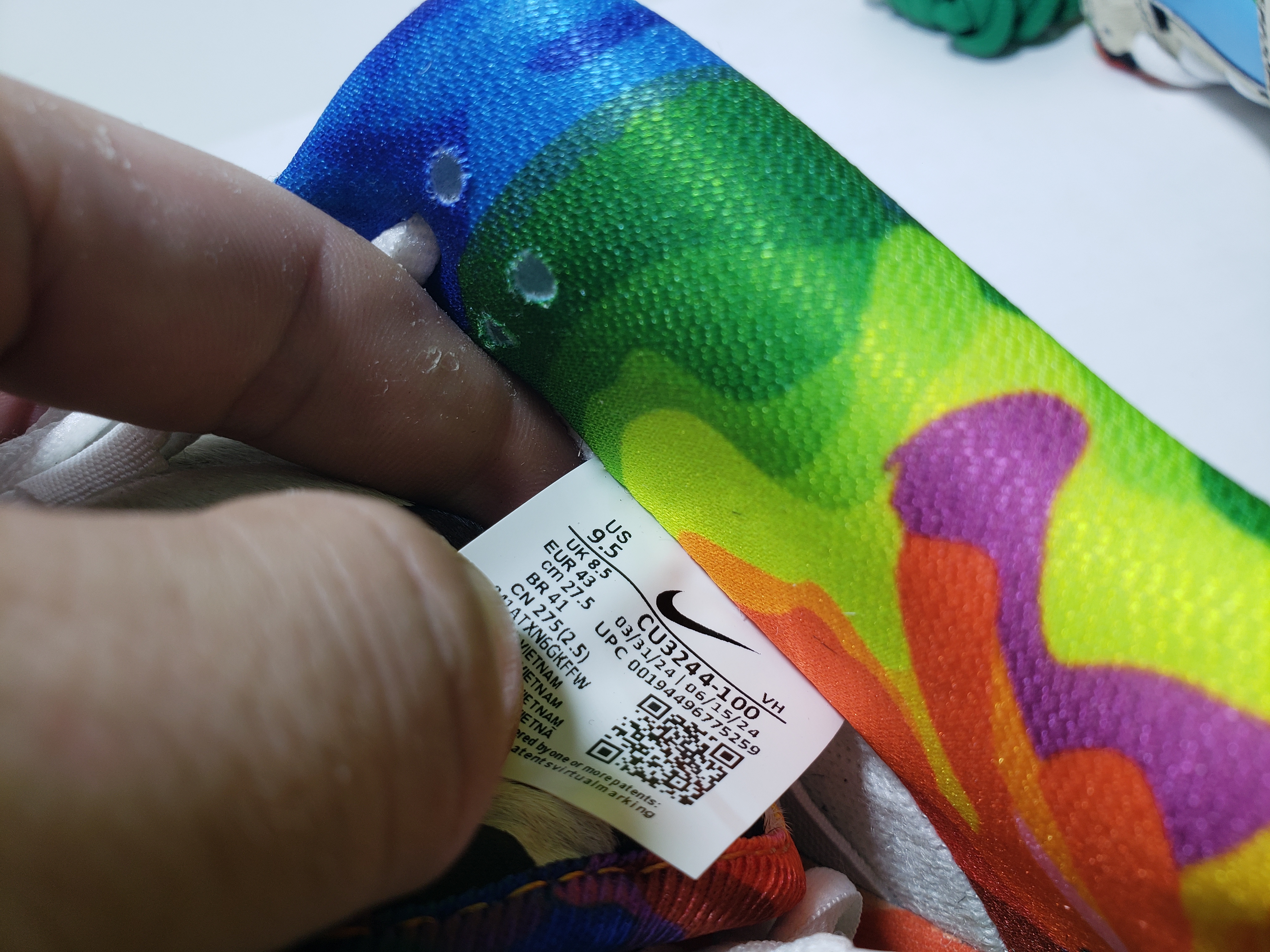 Nike SB Dunk Low Ben & Jerry's Chunky Dunky CU3244-100 review Obosneaker 05