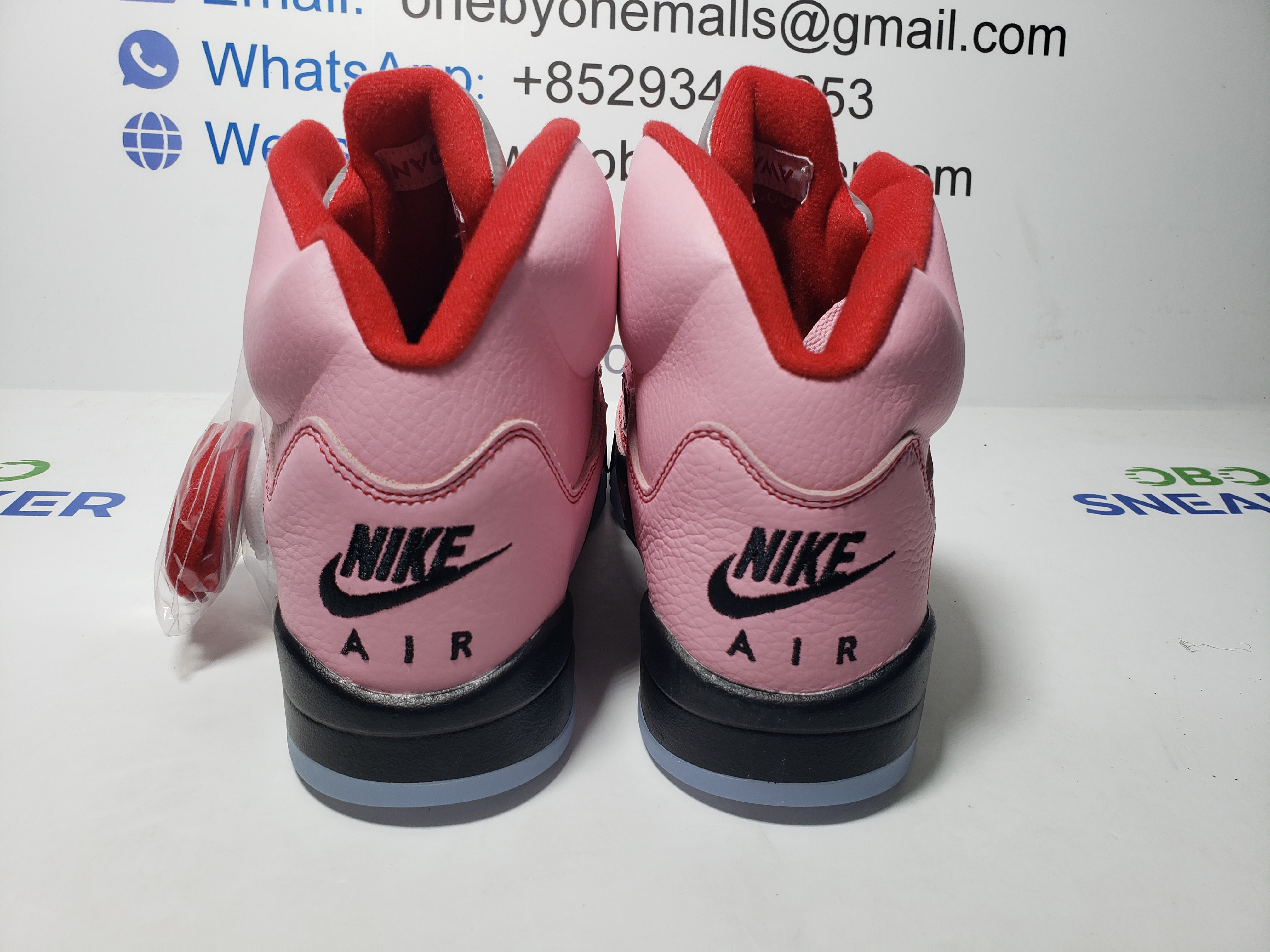 Top Version Air Jordan 5 Retro x Awake NY Arctic Pink DV4982-600 review Obosneaker 02