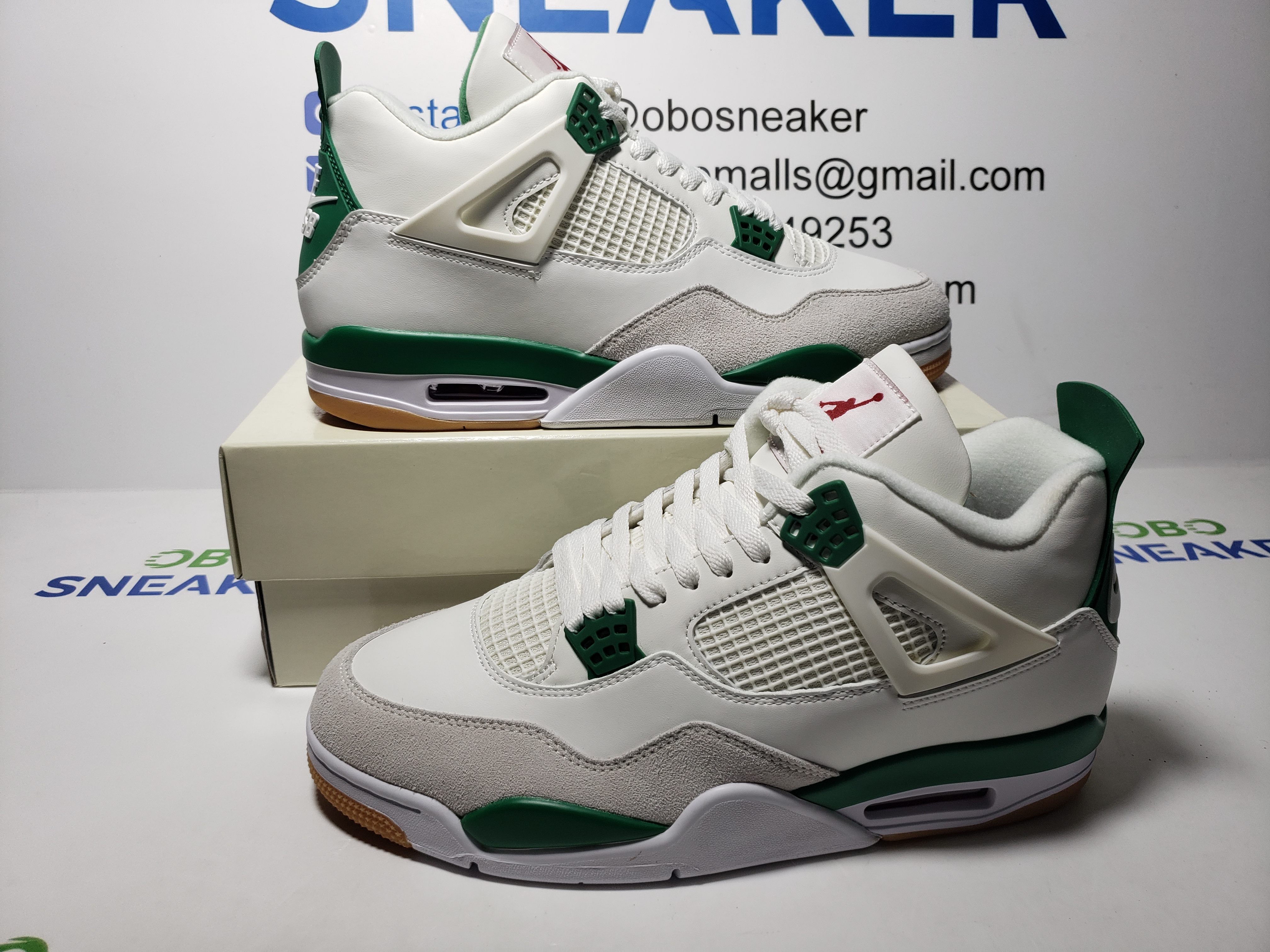 Jordan 4 Retro SB Pine Green DR5415-103 review Obosneaker 01