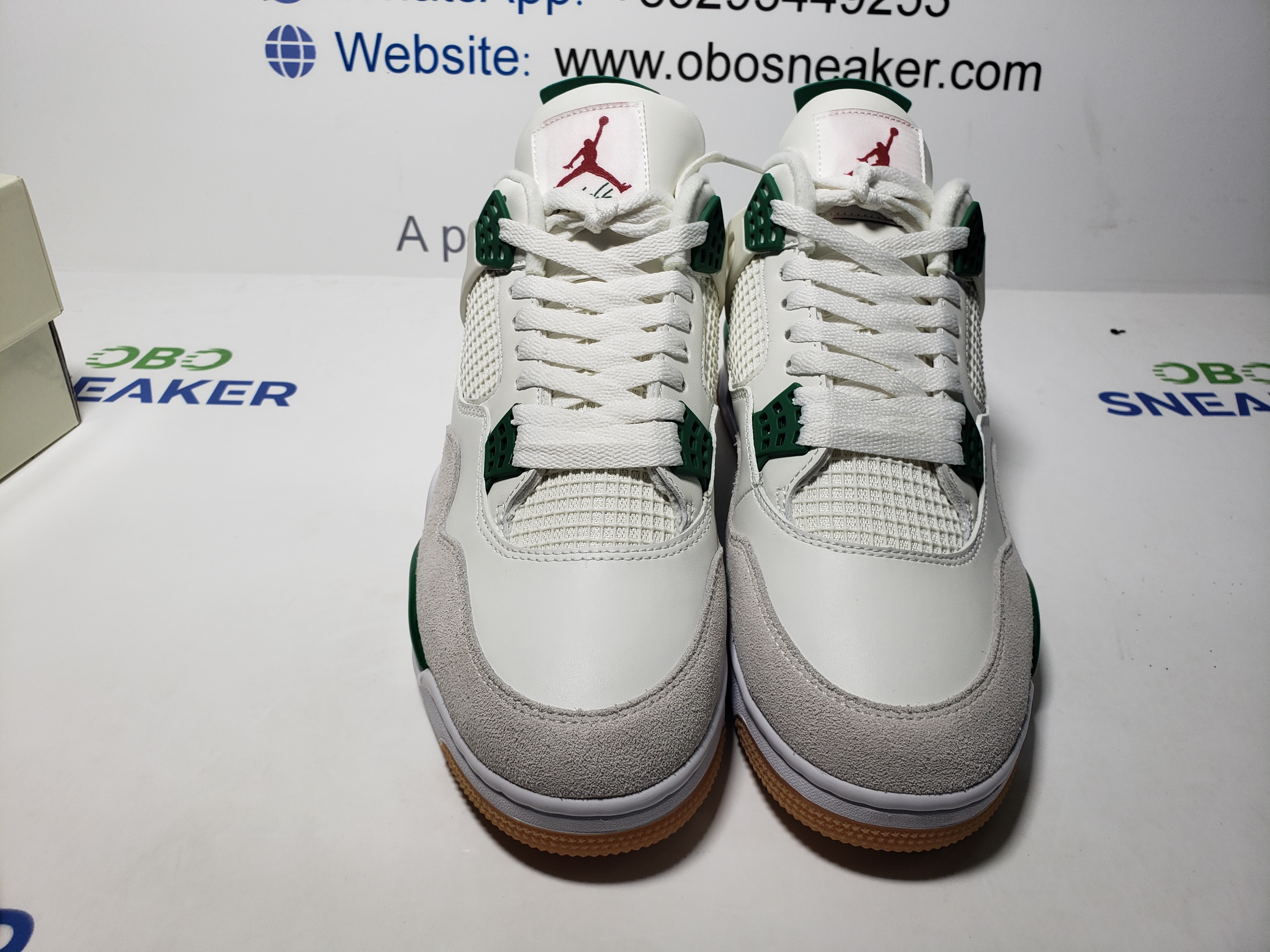 Jordan 4 Retro SB Pine Green DR5415-103 review Obosneaker 03