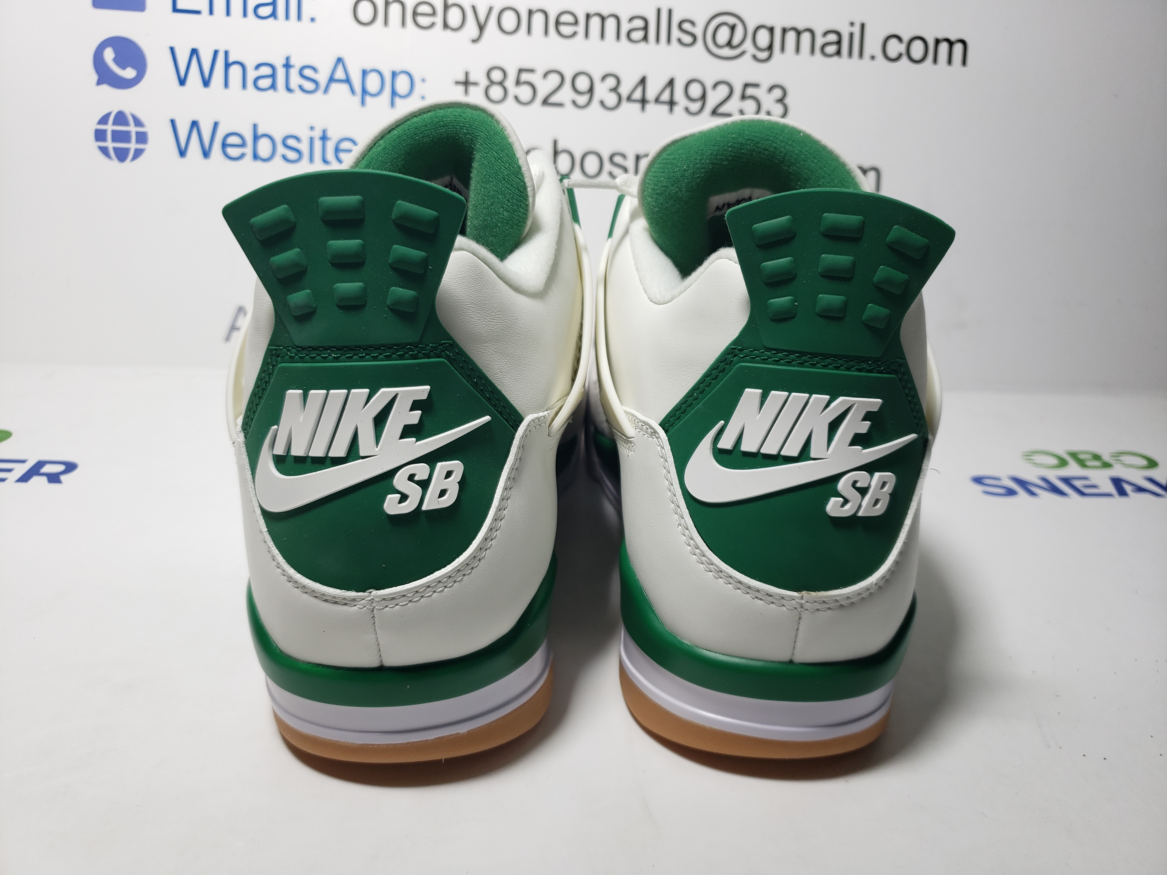 Jordan 4 Retro SB Pine Green DR5415-103 review Obosneaker 02