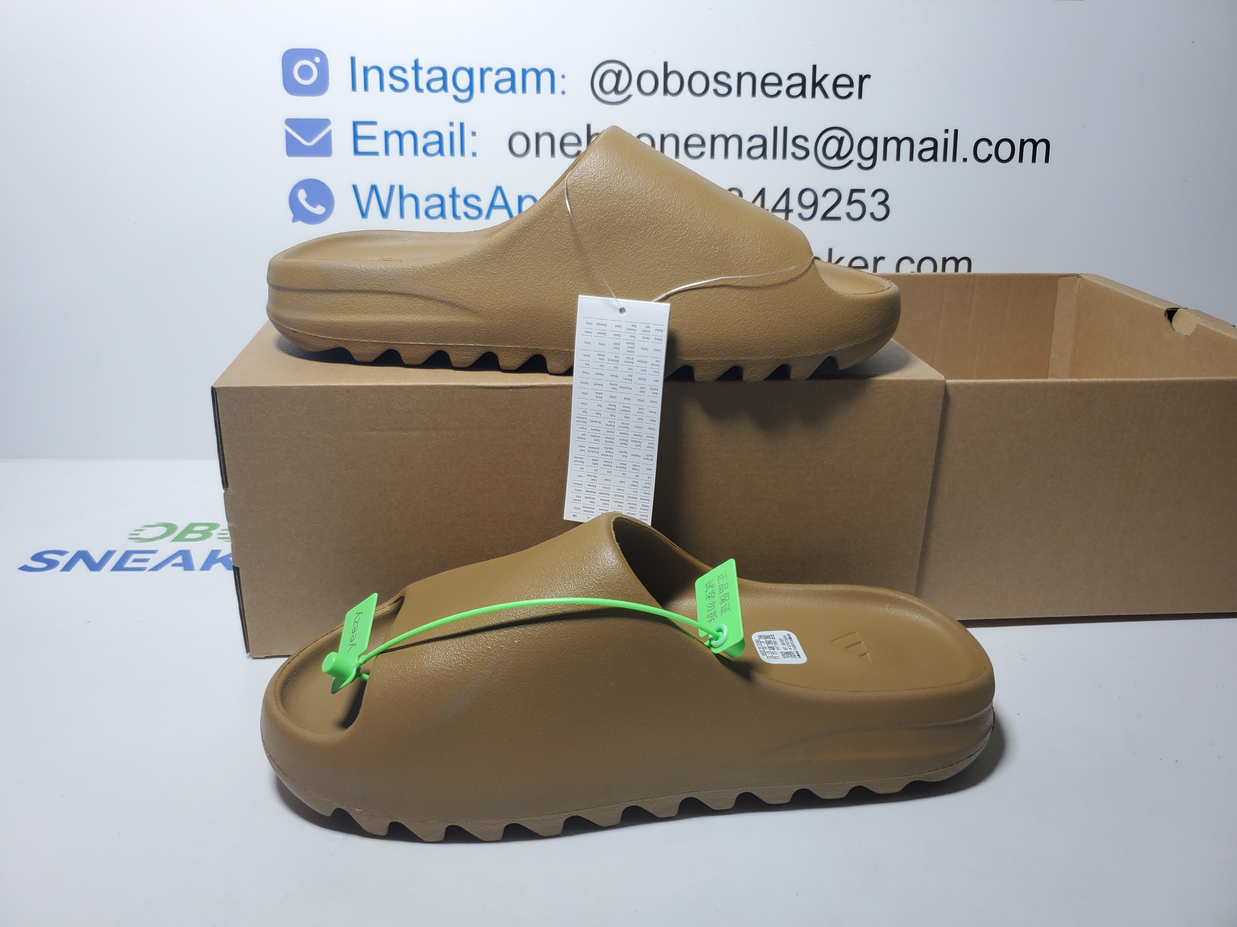 Adidas Yeezy Slide Ochre GW1931 review Obosneaker 01