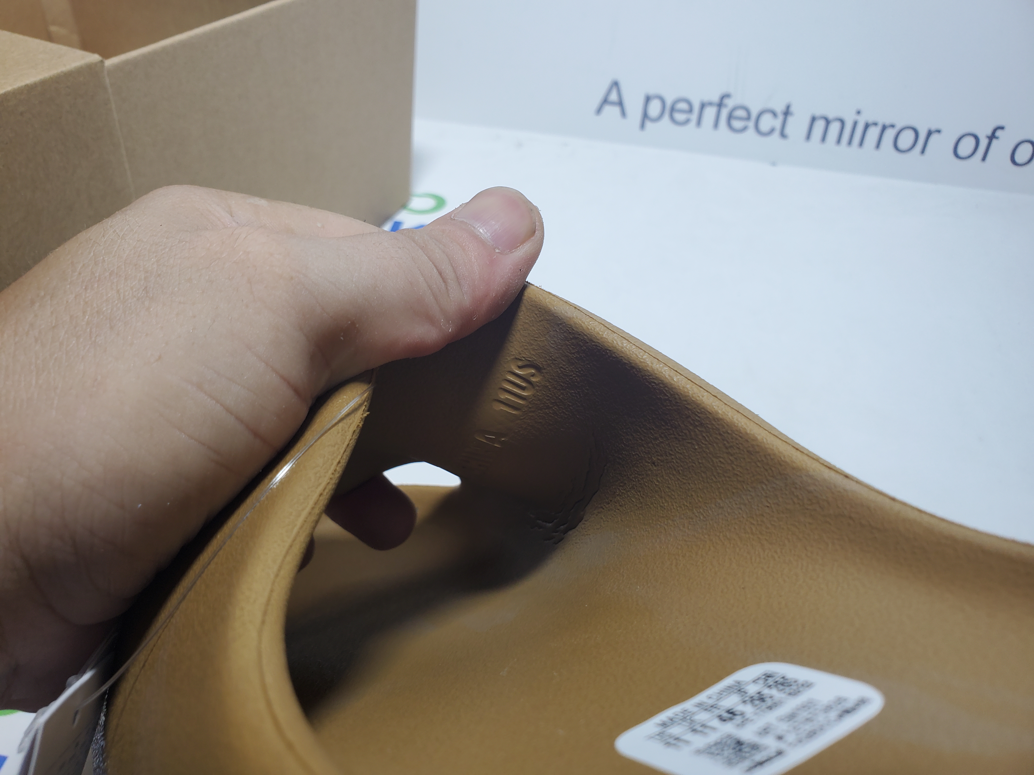 Adidas Yeezy Slide Ochre GW1931 review Obosneaker 05