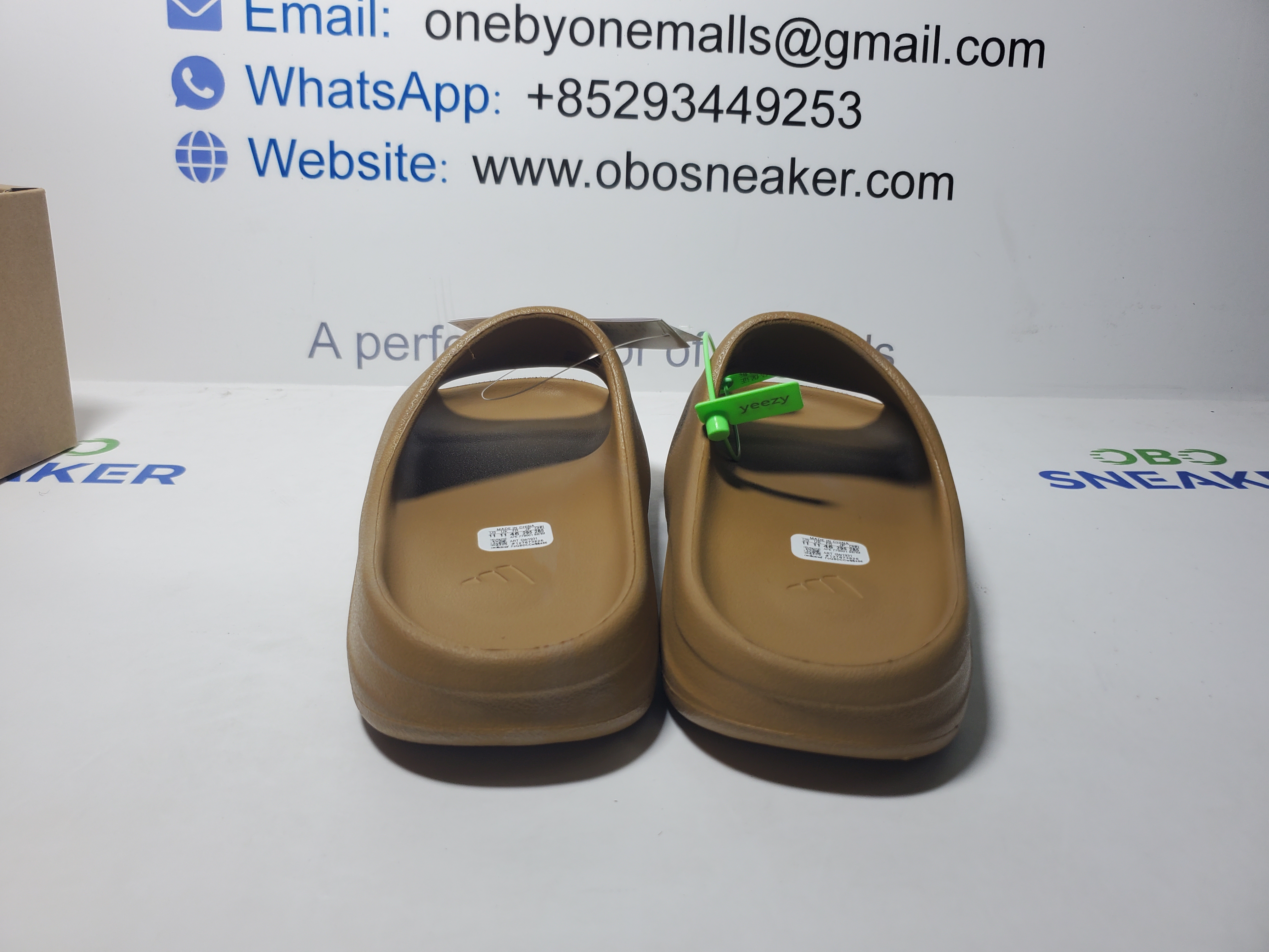 Adidas Yeezy Slide Ochre GW1931 review Obosneaker 02