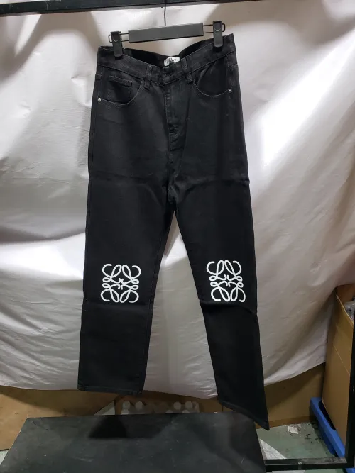 Loewe 24Fw Knee-Length Denim Jeans review 