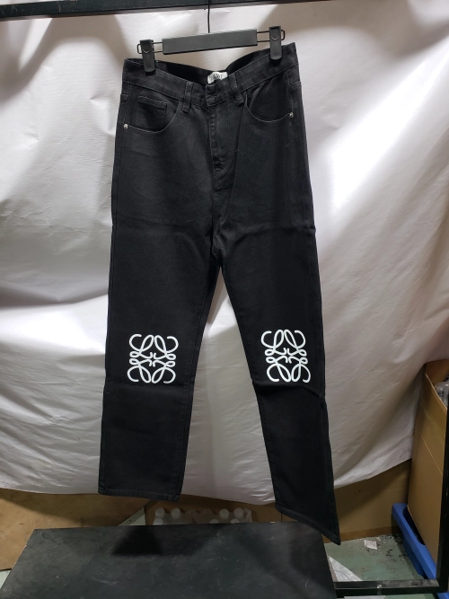 Loewe 24Fw Knee-Length Denim Jeans review 