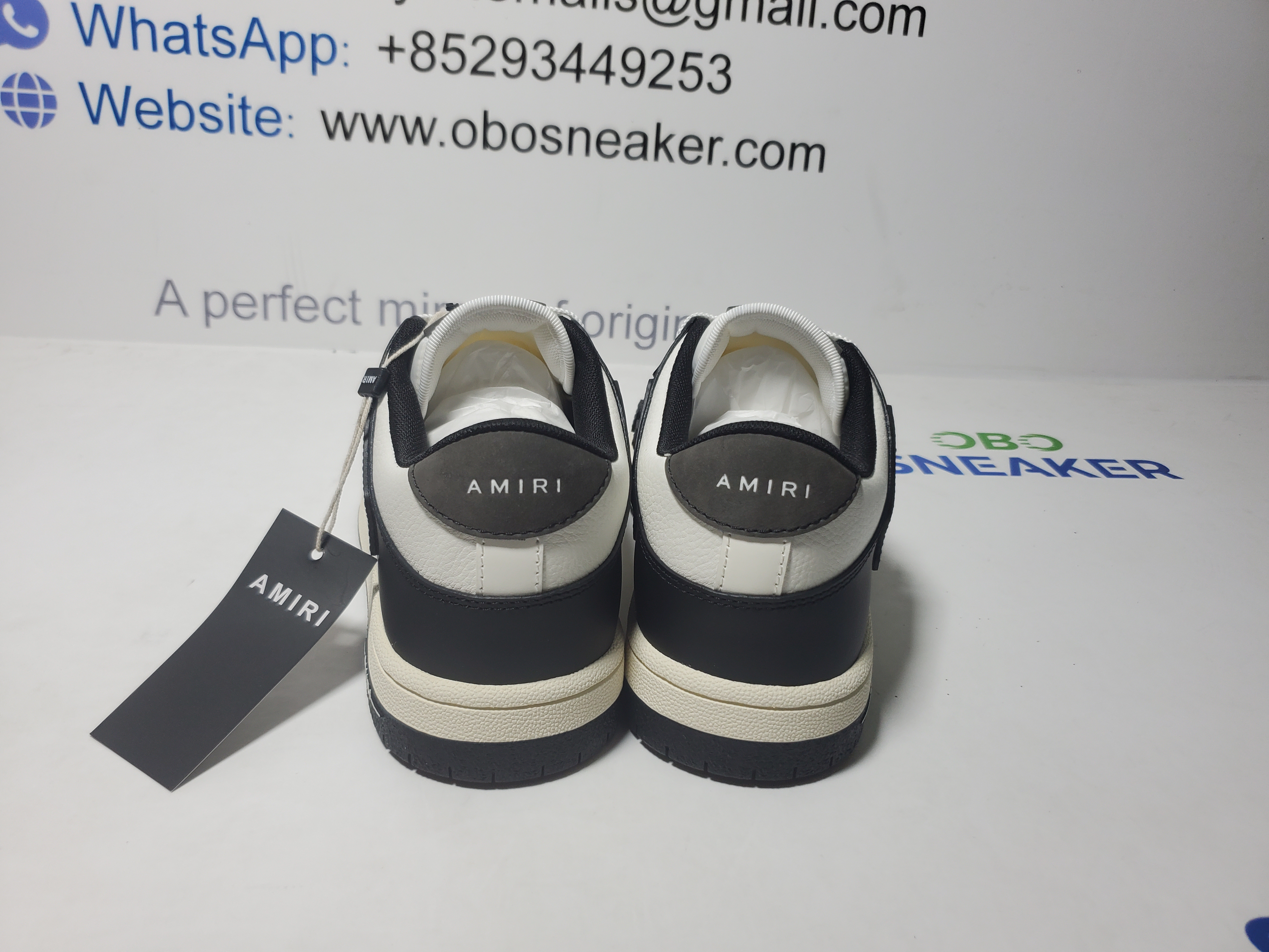 AMIRI MA-1 Skel Top Low White Black White MFS003-004  review Obosneaker 02