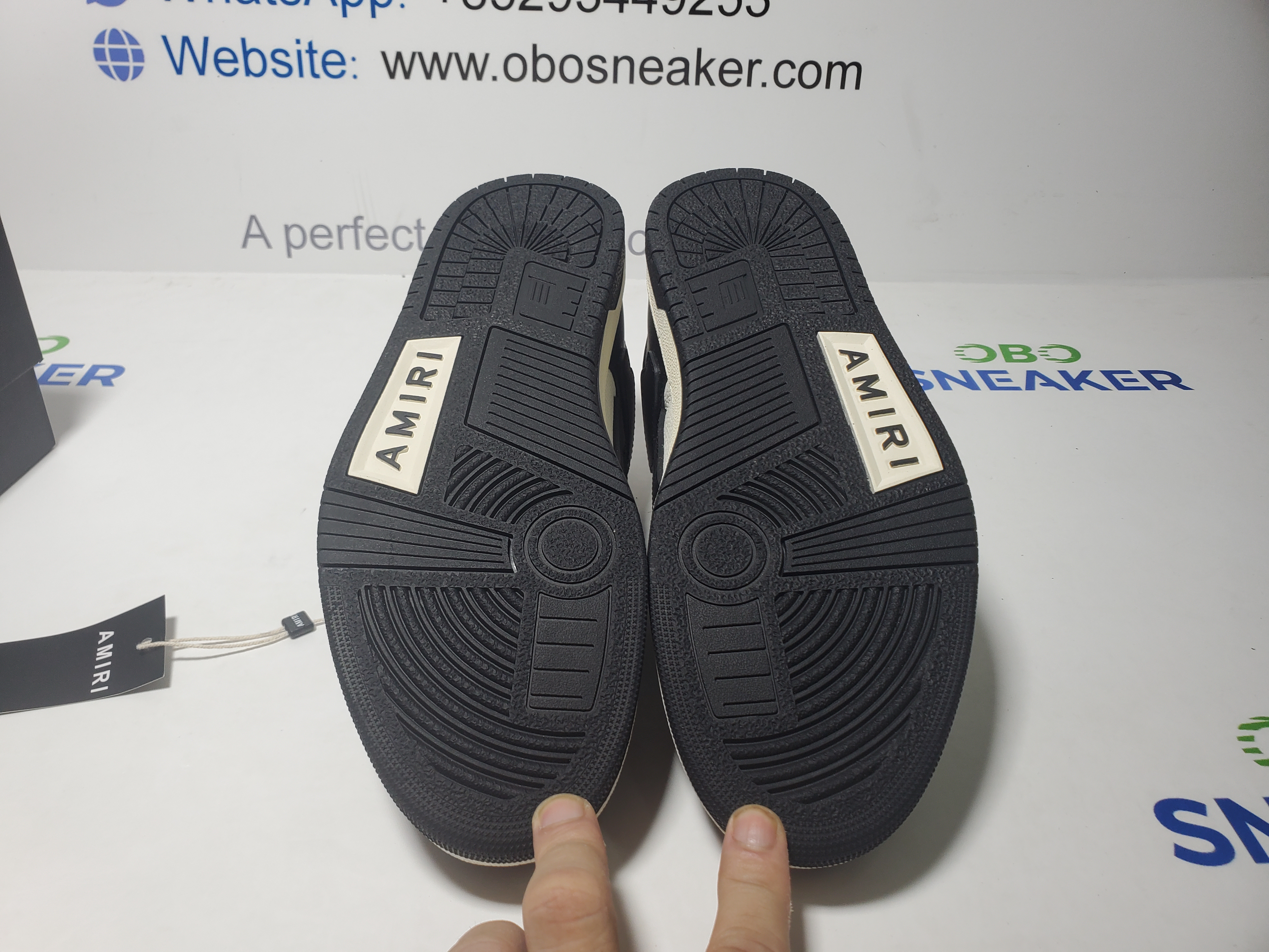 AMIRI MA-1 Skel Top Low White Black White MFS003-004  review Obosneaker 04