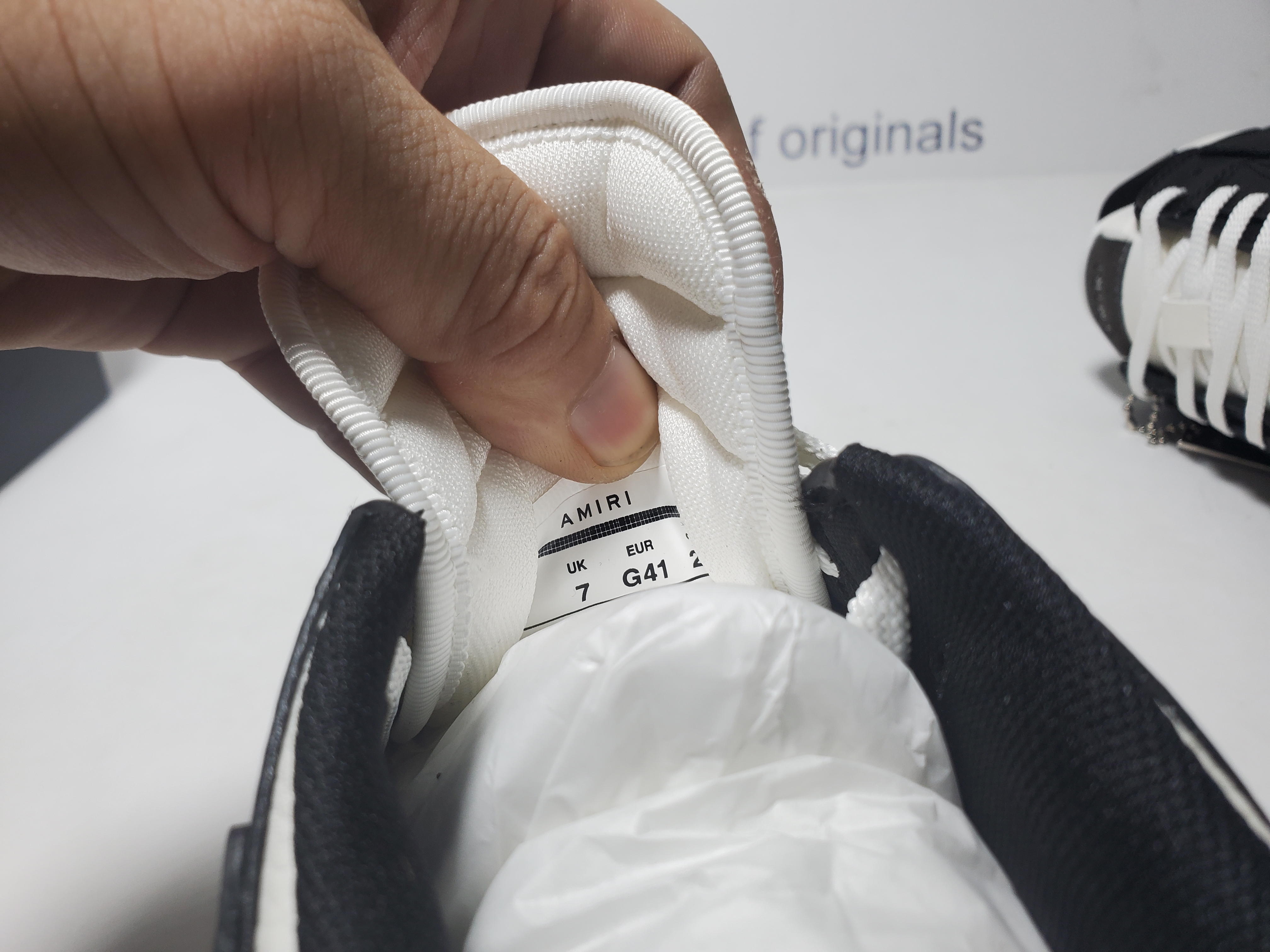 AMIRI MA-1 Skel Top Low White Black White MFS003-004  review Obosneaker 05