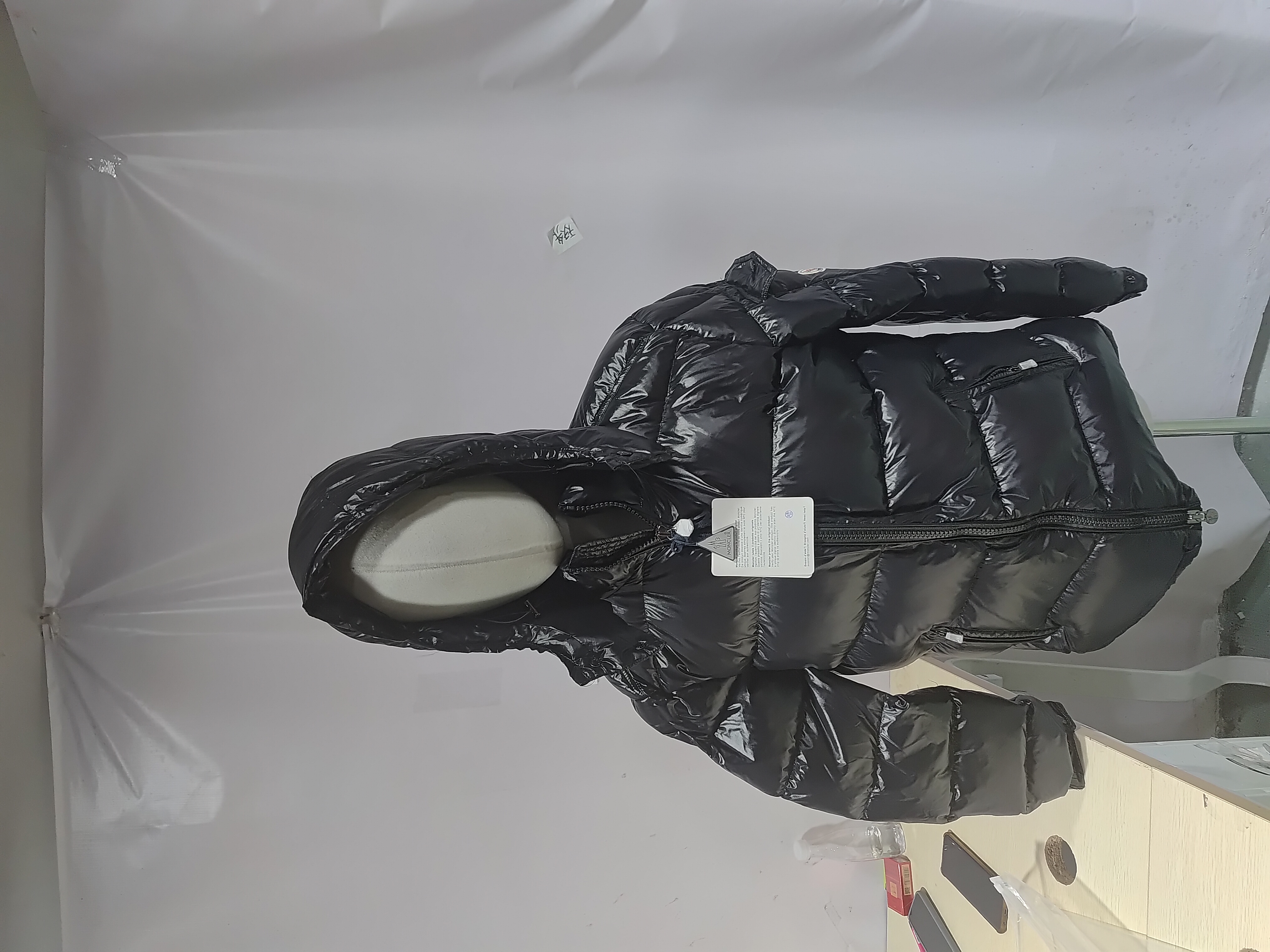Moncler Puffer Jacket Black H29541A1252068950（for men） review Obosneaker 00