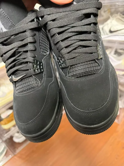 【FLASH SALE】TOP Version Air Jordan 4 Retro Black Cat CU1110-010 review 