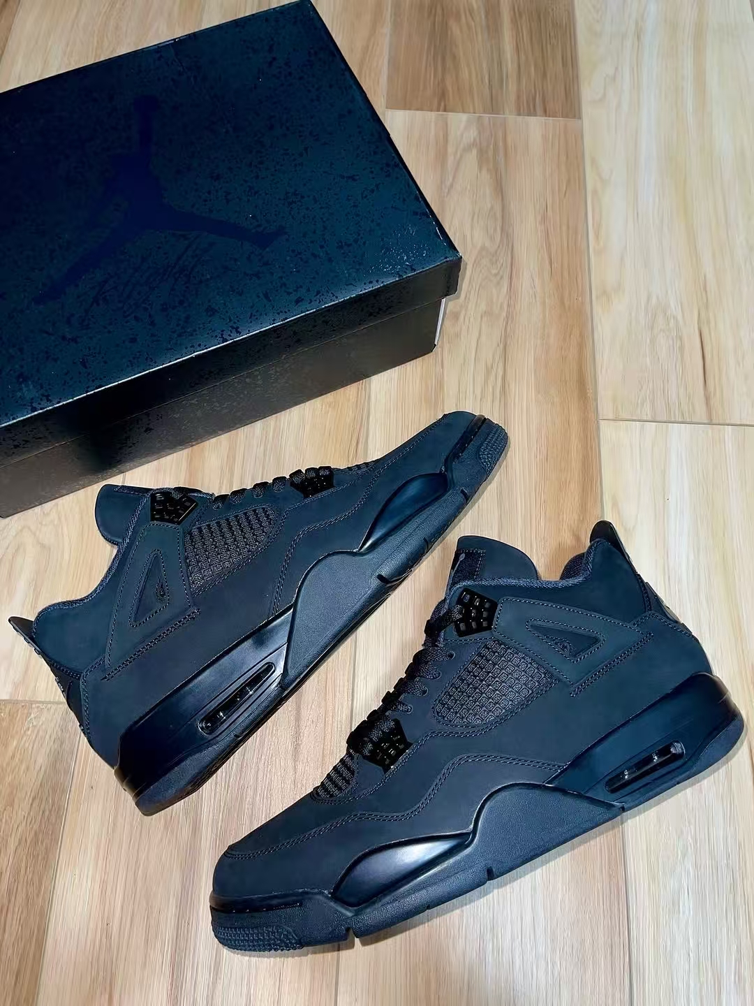 【FLASH SALE】TOP Version Air Jordan 4 Retro Black Cat CU1110-010 review Beau 02