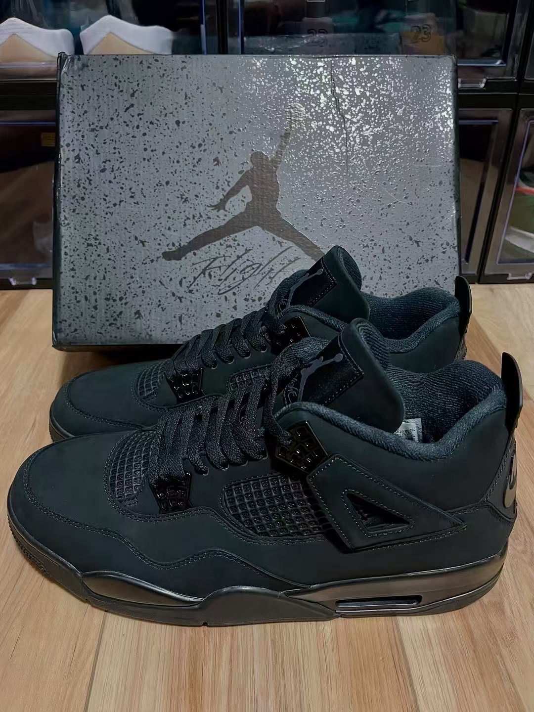 【FLASH SALE】TOP Version Air Jordan 4 Retro Black Cat CU1110-010 review Beau 00