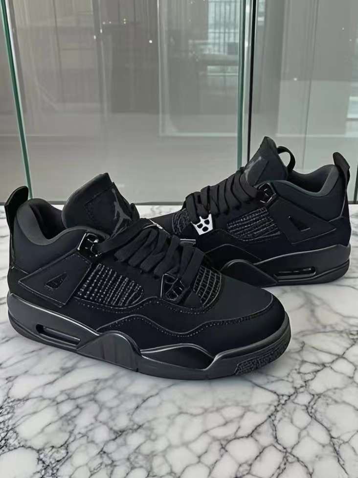 【FLASH SALE】TOP Version Air Jordan 4 Retro Black Cat CU1110-010 review Caesar 00