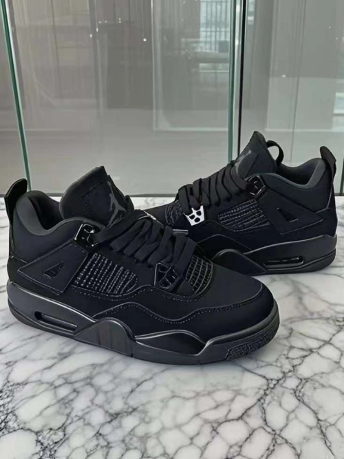 TOP Version Air Jordan 4 Retro Black Cat CU1110-010 review 