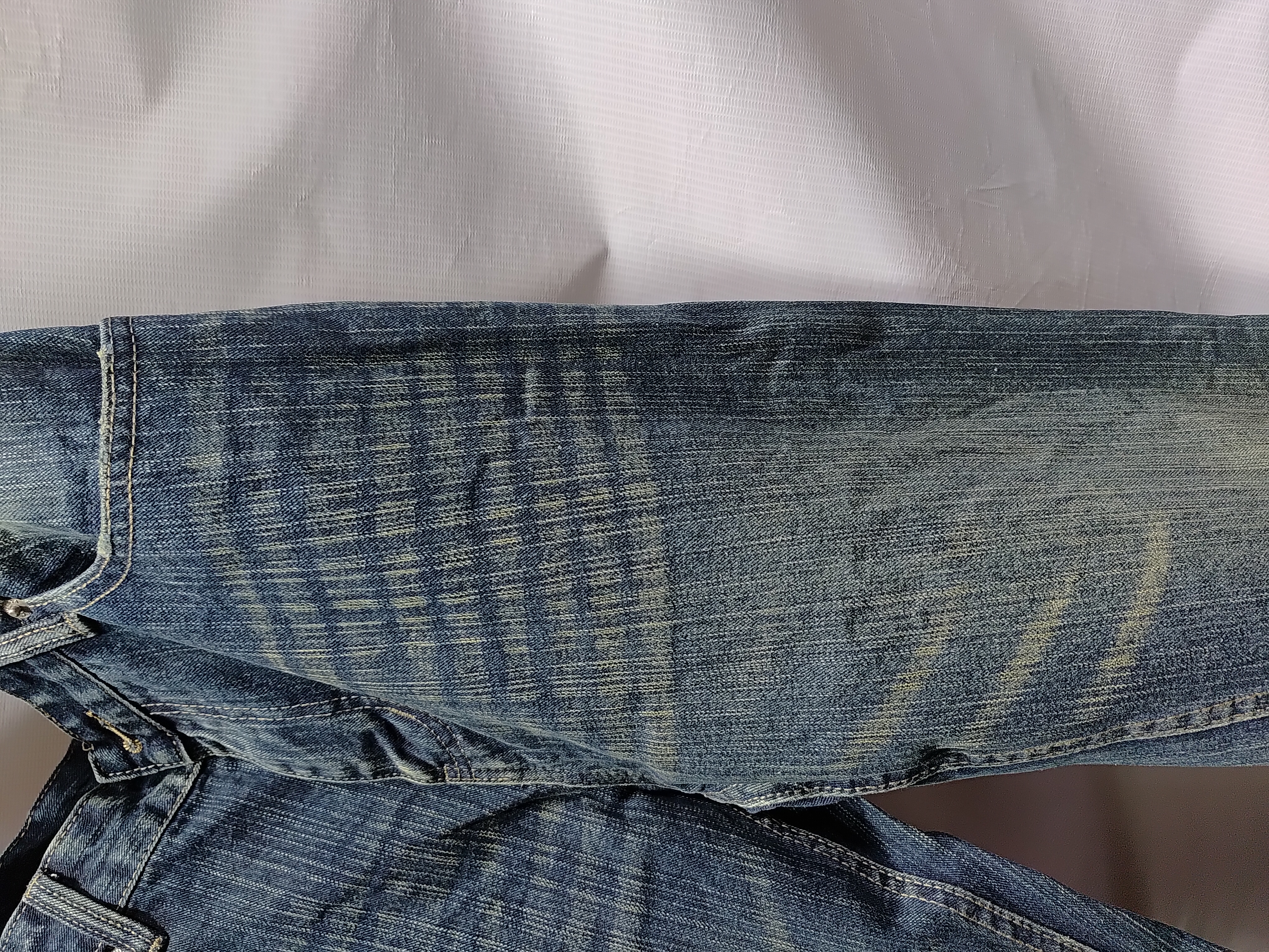 Balenciaga LOOK BOOK Blue Washed Orange Flared Jeans review Obosneaker 03