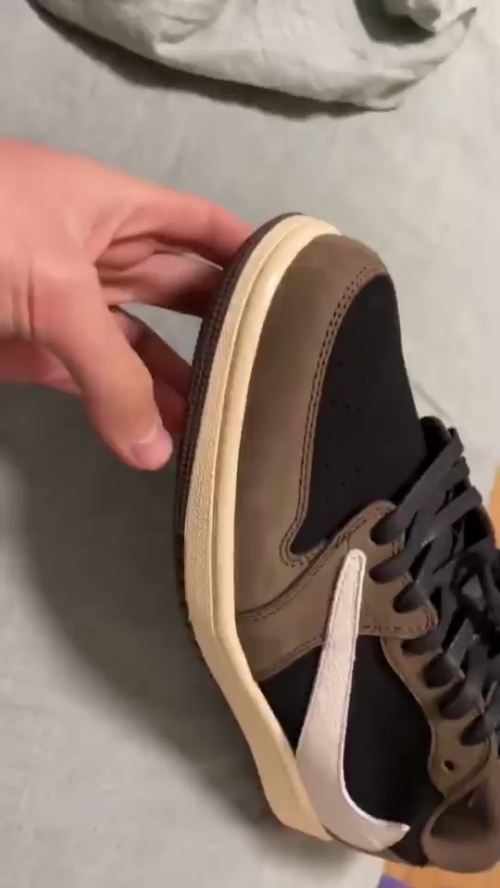 TOP Version Travis Scott x Air Jordan 1 Low OG SP-T CQ4277-001 review 