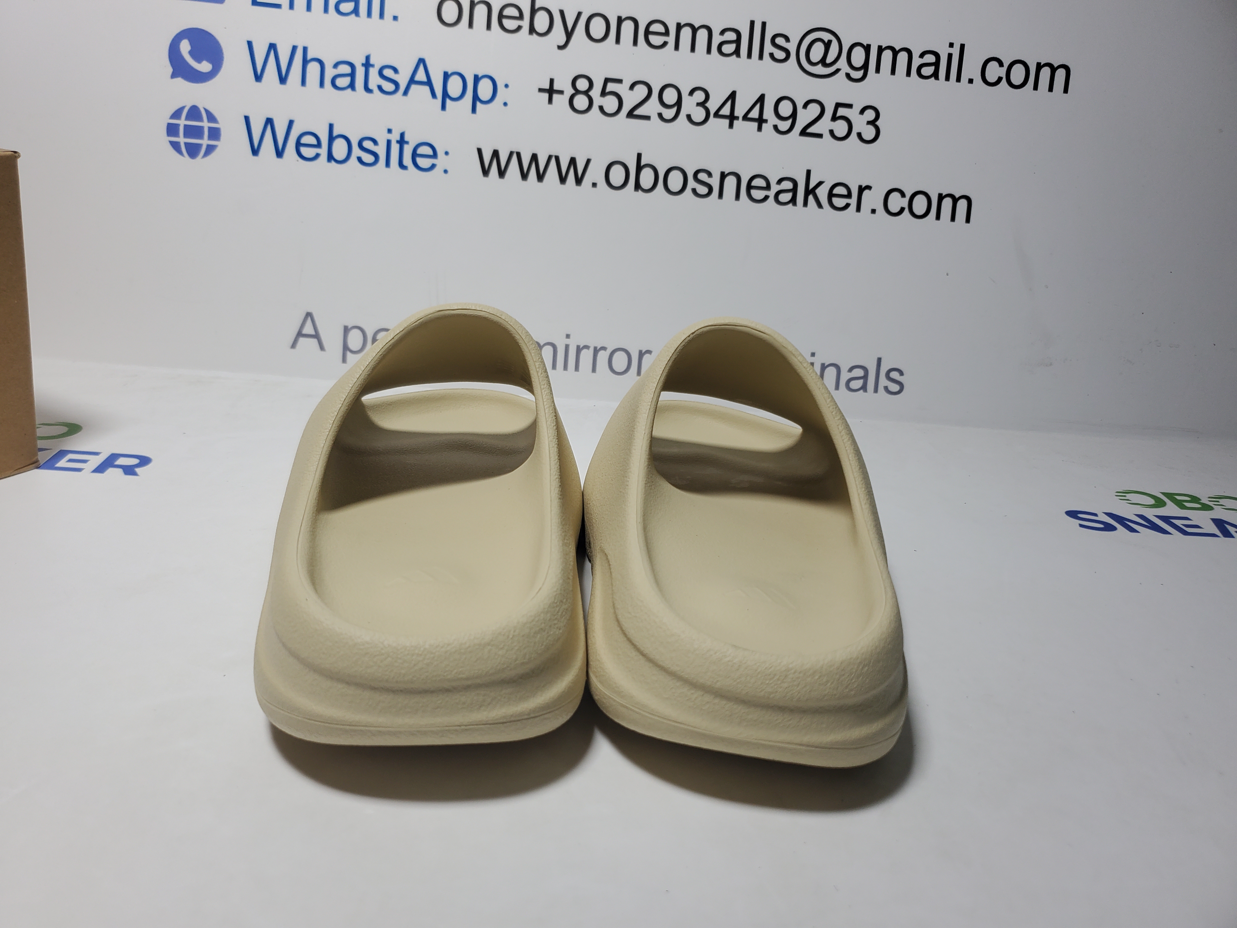 Adidas Yeezy Slide Bone (2022/2023 Restock) FZ5897 review Obosneaker 02