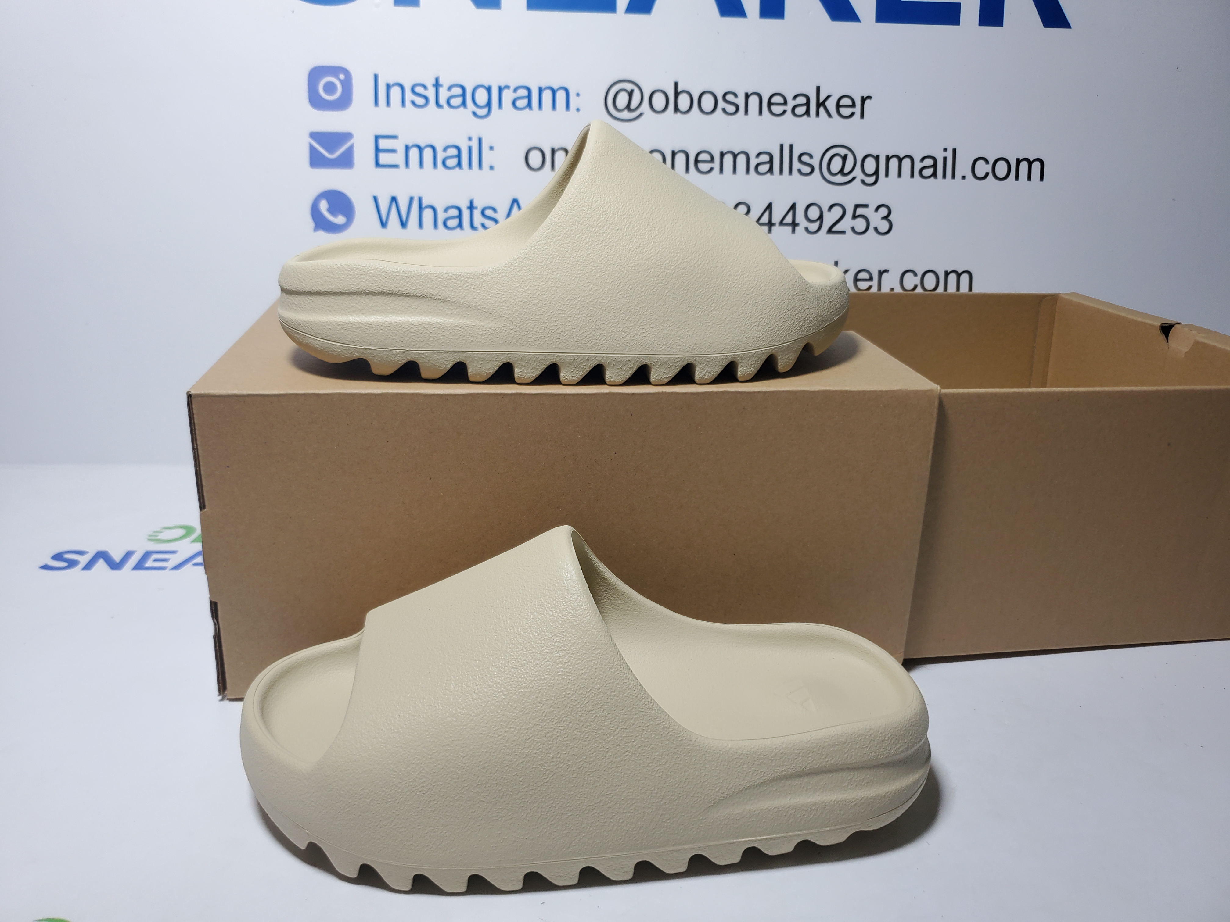 Adidas Yeezy Slide Bone (2022/2023 Restock) FZ5897 review Obosneaker 00