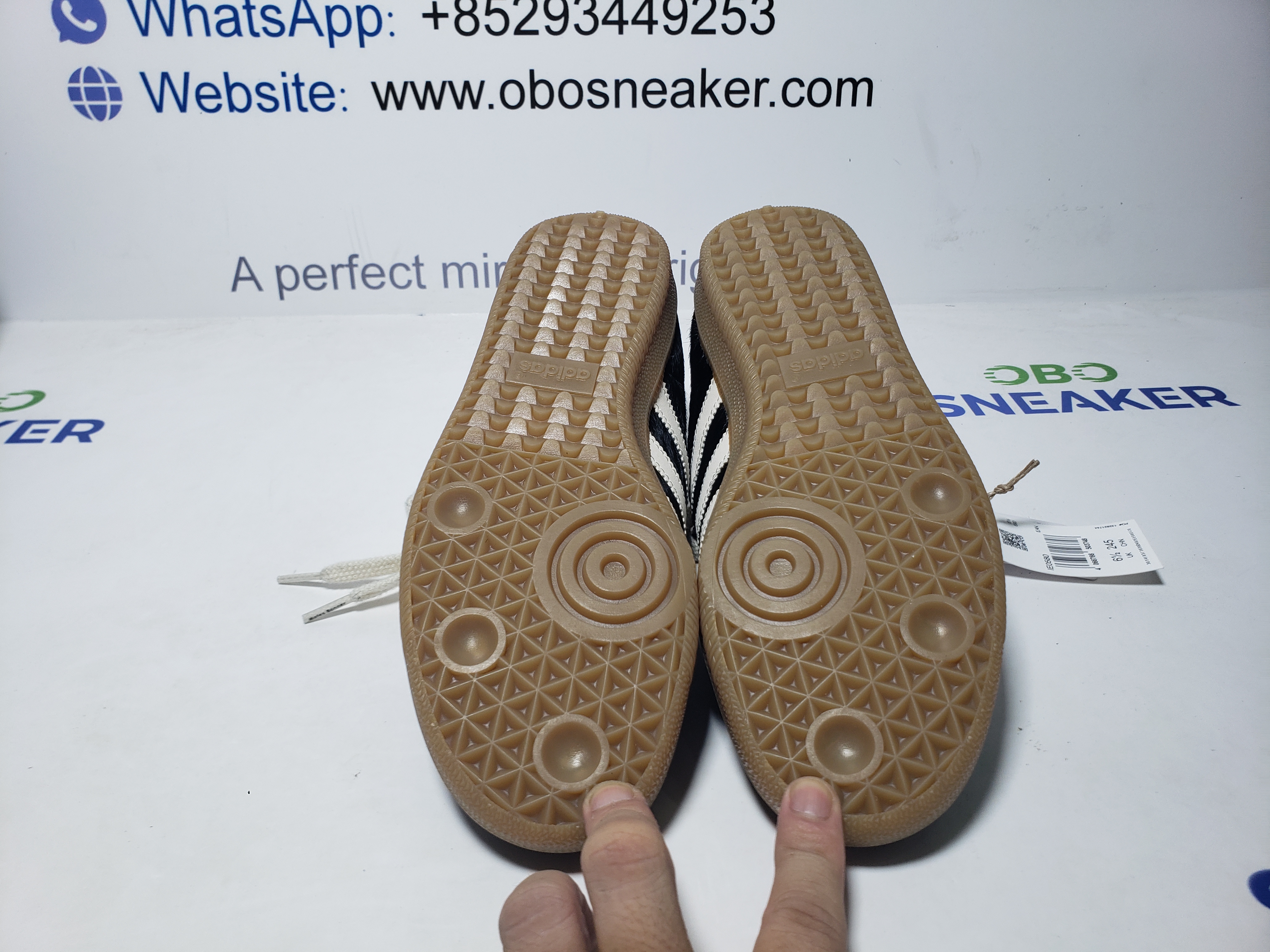 adidas Samba Pony Tonal Wales Bonner Core Black  IE0580  review Obosneaker 04