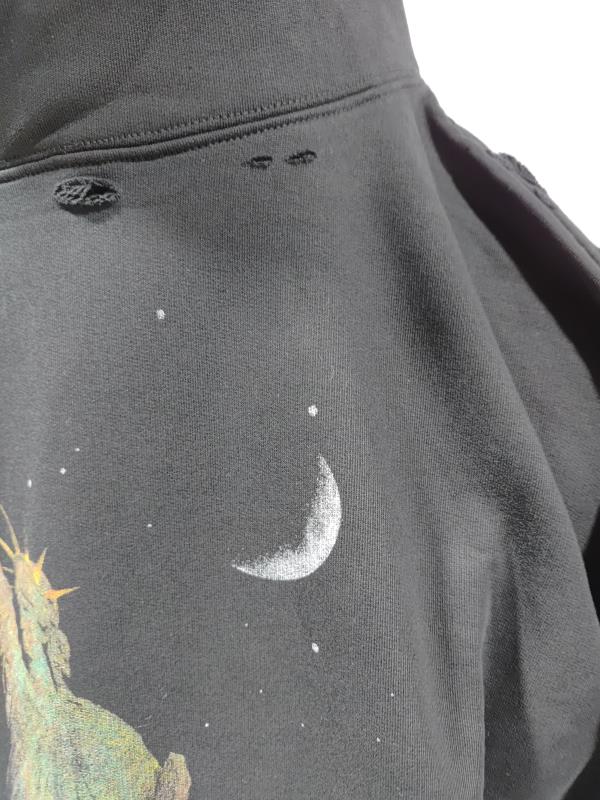 Balenciaga 24Fw Statue Of Liberty Print Hoodie review Obosneaker 04