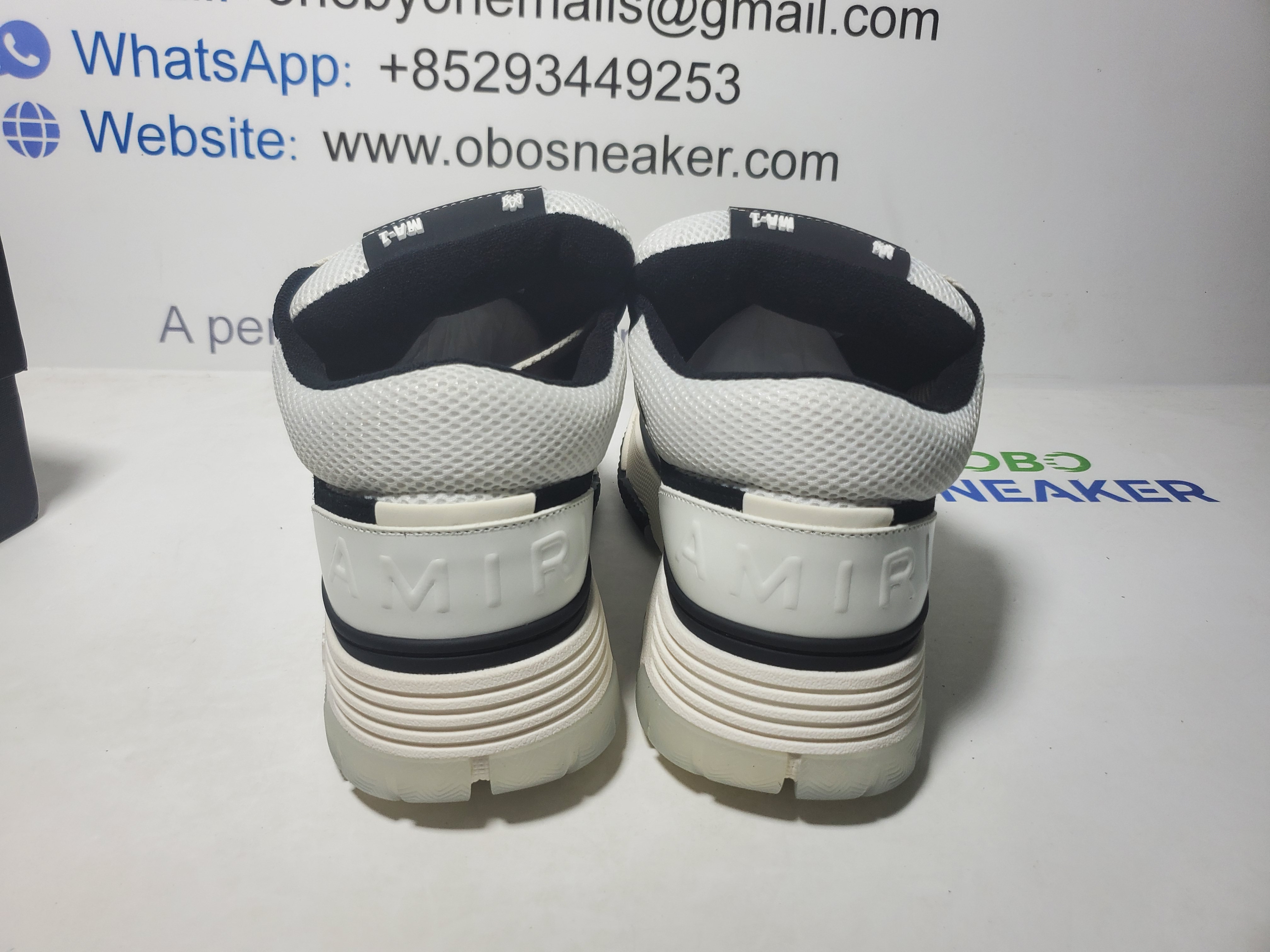 AMIRI MA-1 White Black  PF23MFS010-111 review Obosneaker 02