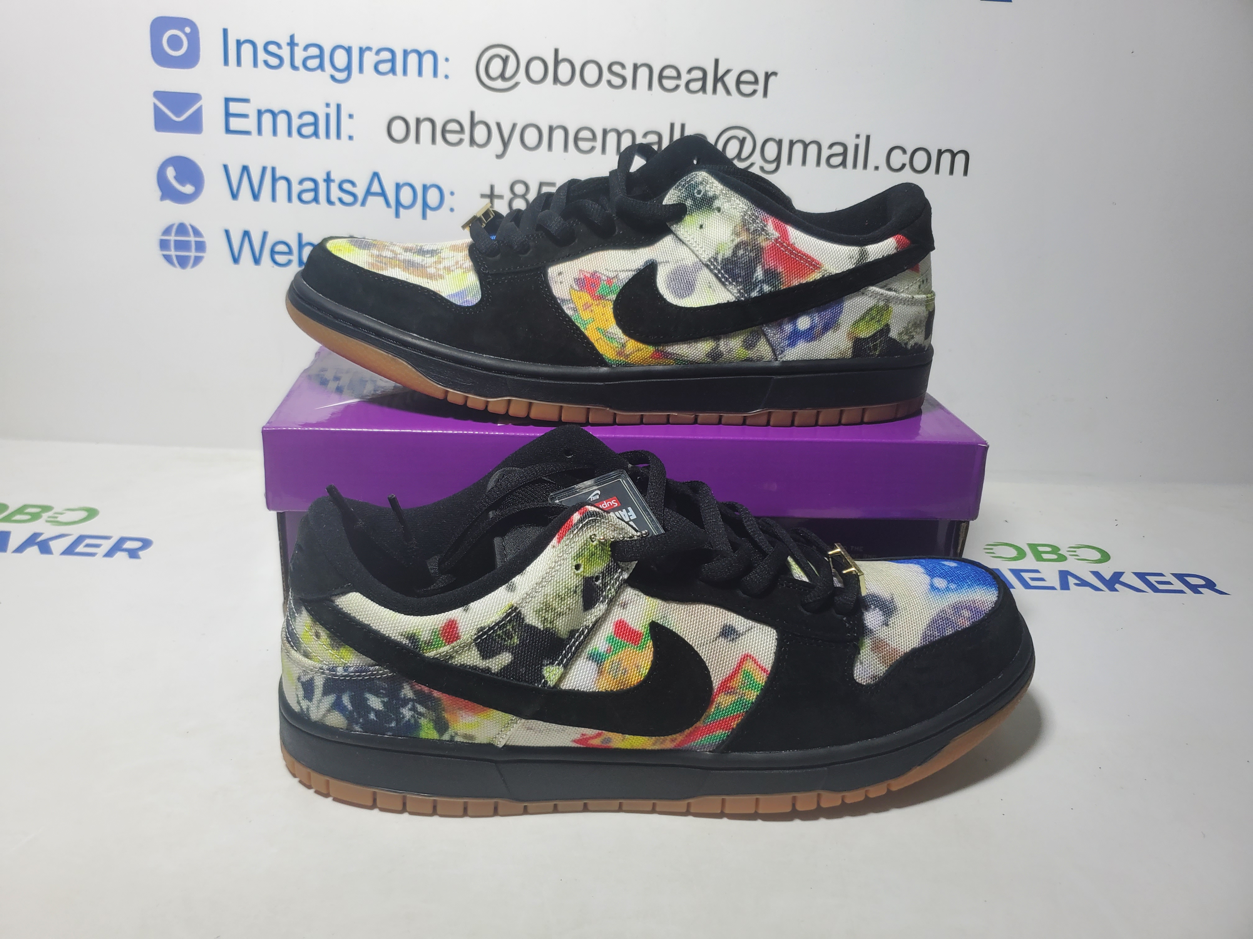 Nike SB Dunk Low Supreme Rammellzee FD8778-001 review Obosneaker 00