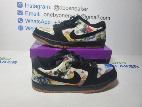 Nike SB Dunk Low Supreme Rammellzee FD8778-001 review 
