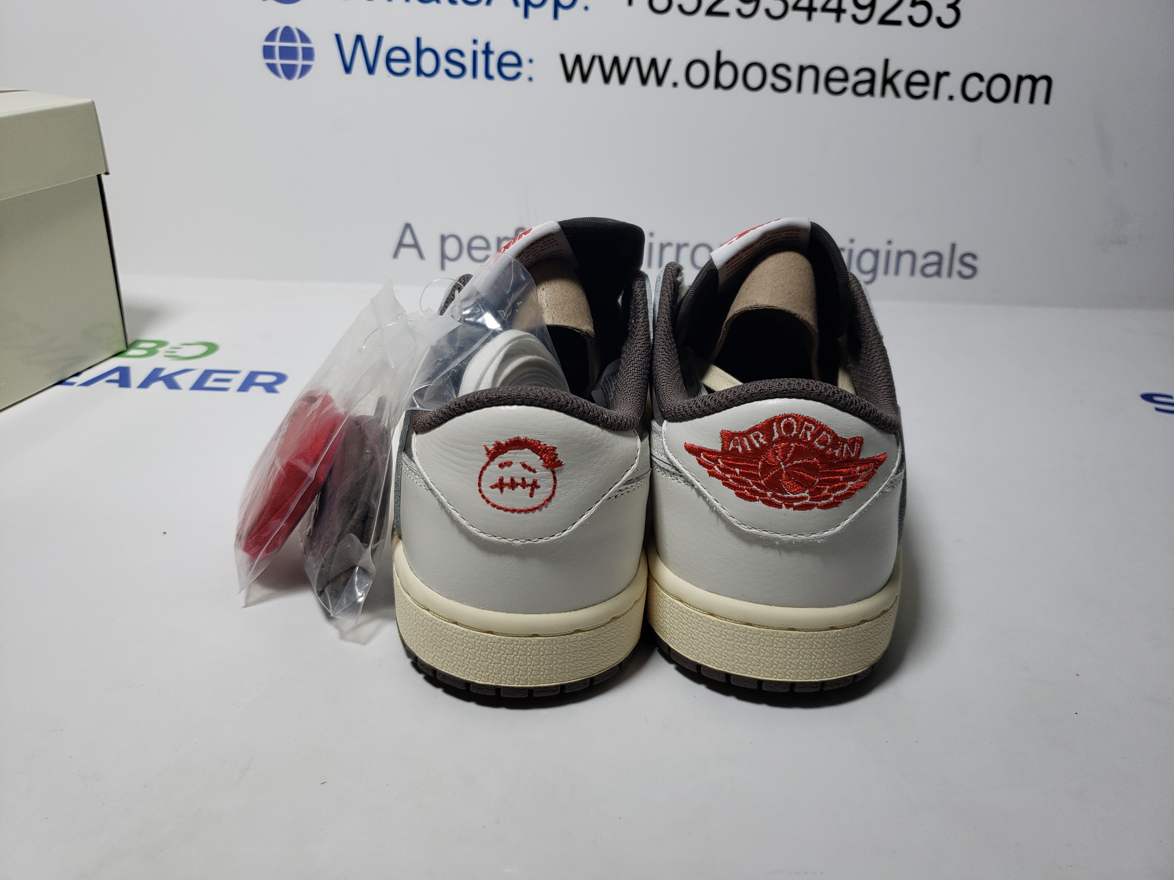 TOP Version Air Jordan 1 Retro Low OG SP Travis Scott Reverse Mocha DM7866-162 review Obosneaker 02