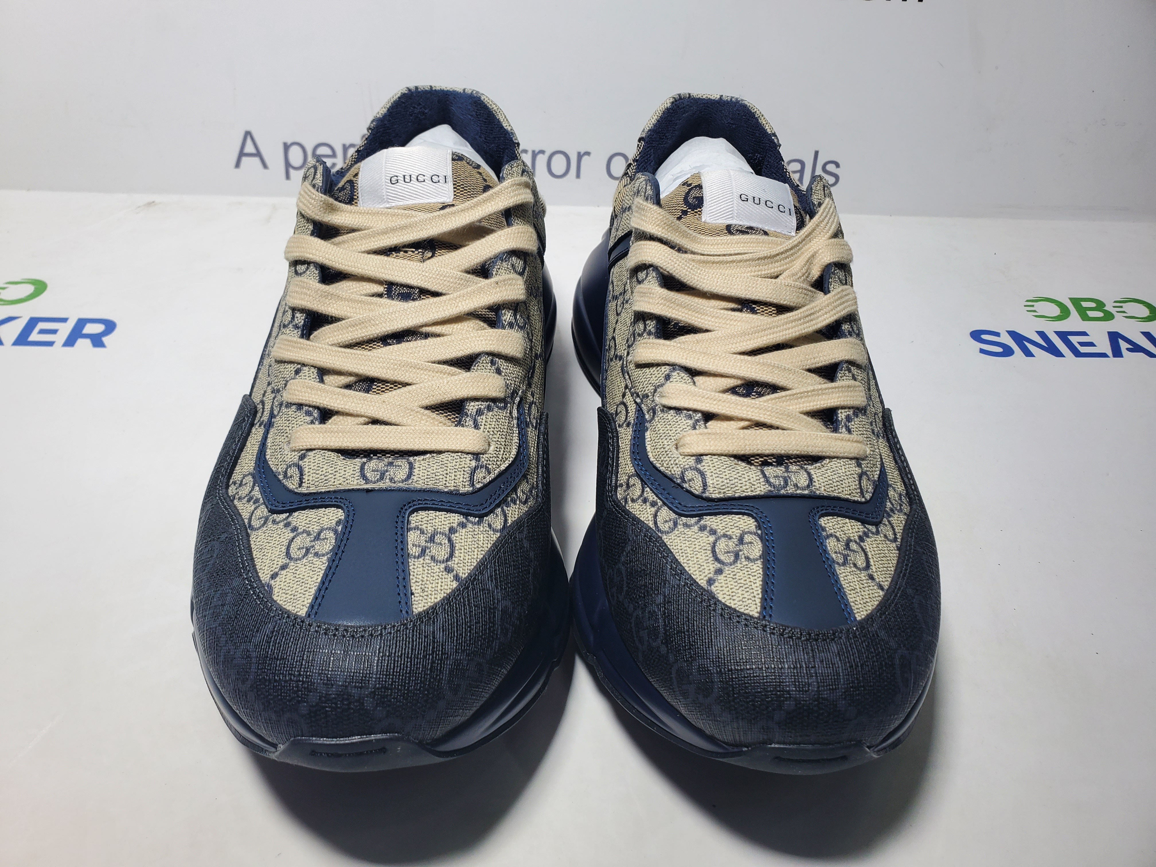 Gucci Rhyton Blue review Obosneaker 03