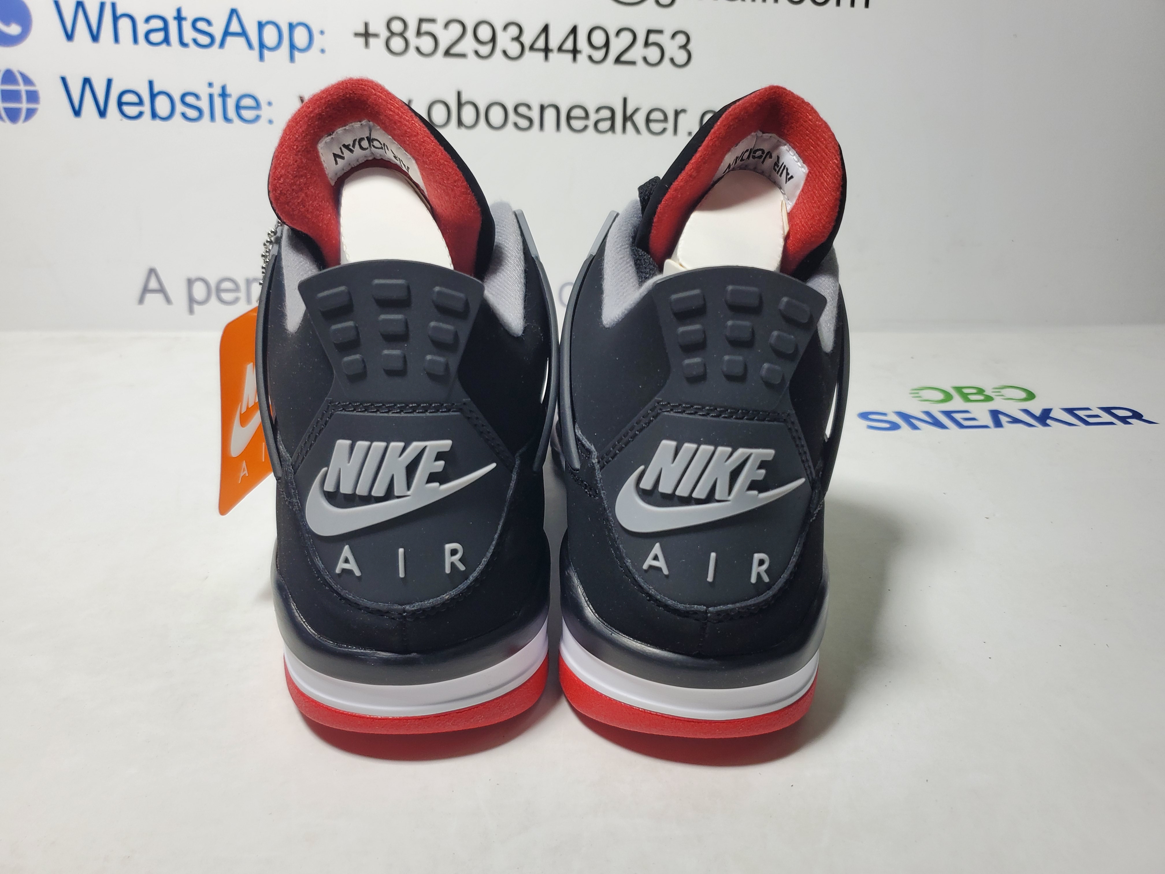 Jordan 4 Retro Bred (2019) 308497-060 review Obosneaker 02