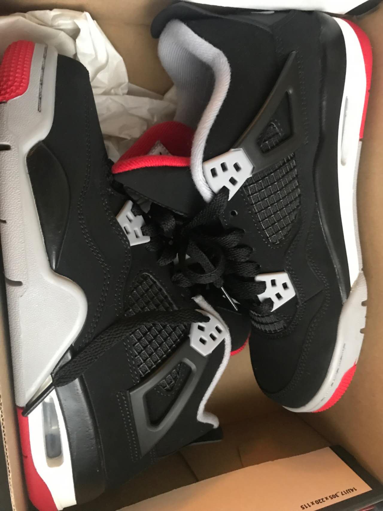 Jordan 4 Retro Bred (2019) 308497-060 review Augustine