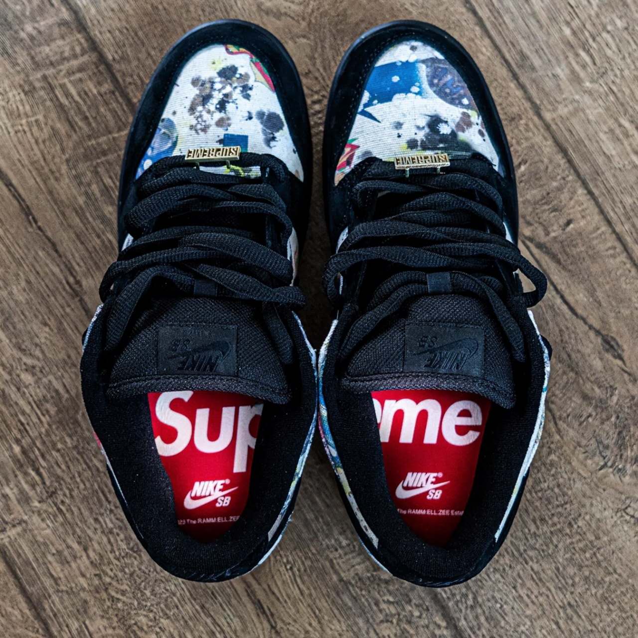 Nike SB Dunk Low Supreme Rammellzee FD8778-001 review Marvin 01