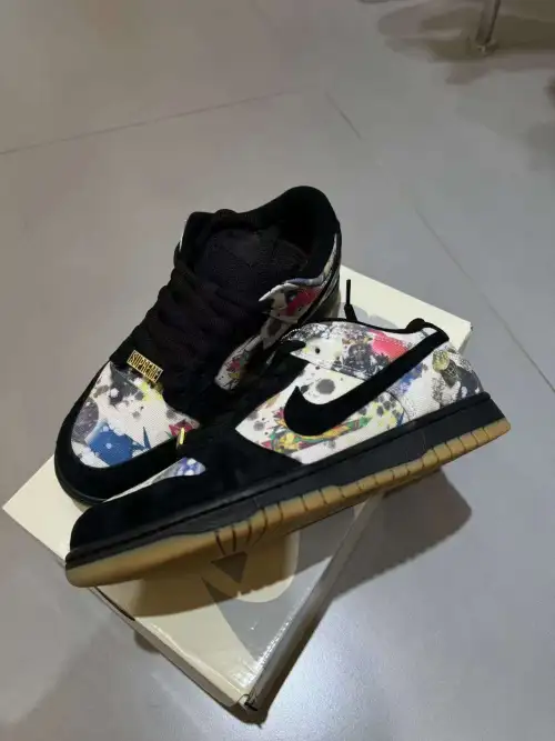 Nike SB Dunk Low Supreme Rammellzee FD8778-001 review 