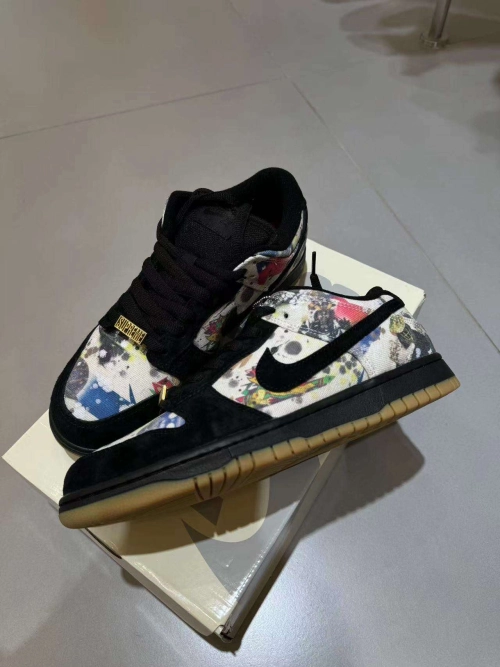 Nike SB Dunk Low Supreme Rammellzee FD8778-001 review 