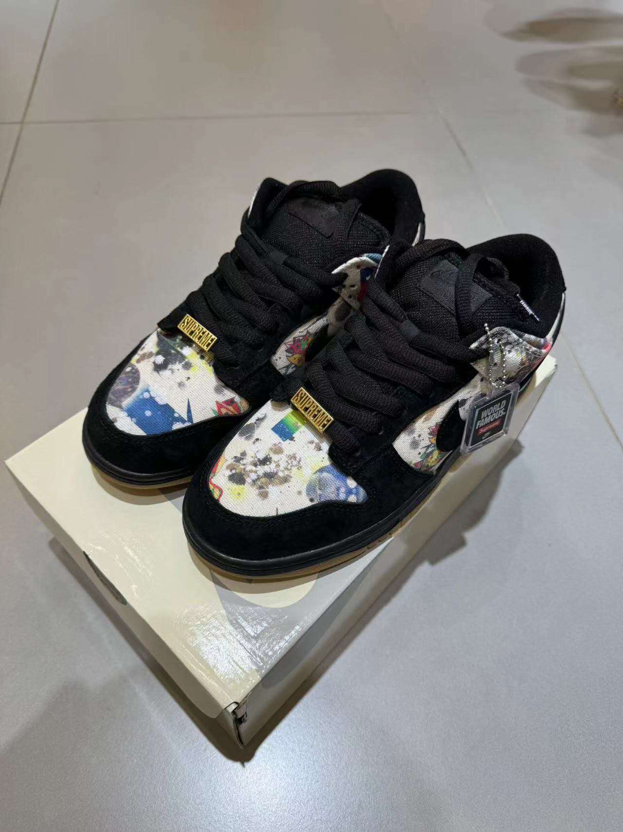 Nike SB Dunk Low Supreme Rammellzee FD8778-001 review Parker 01