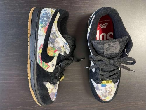 Nike SB Dunk Low Supreme Rammellzee FD8778-001 review 