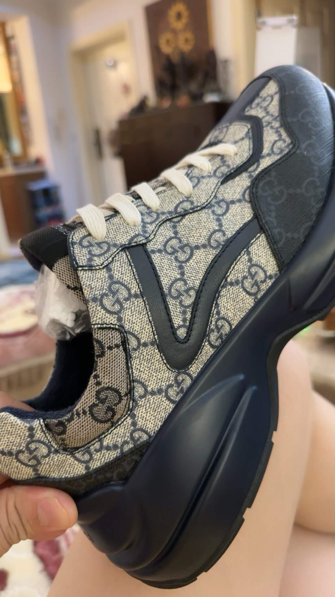 Gucci Rhyton Blue review Truman